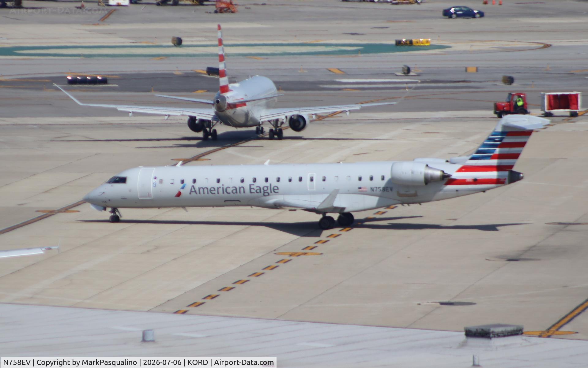 N758EV, 2005 Bombardier CRJ-700 (CL-600-2C10) Regional Jet, c/n 10210, CL-600-2C10