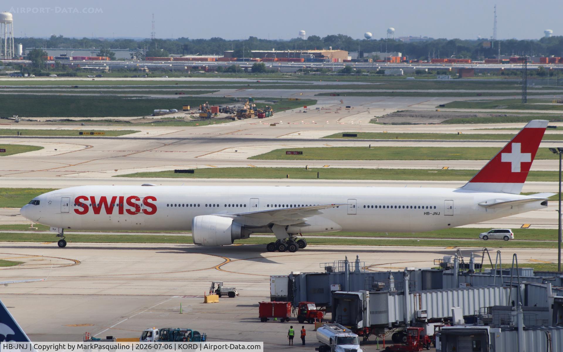 HB-JNJ, 2018 Boeing 777-3DE/ER, c/n 62755 l/n 1545, Boeing 777-3DE/ER
