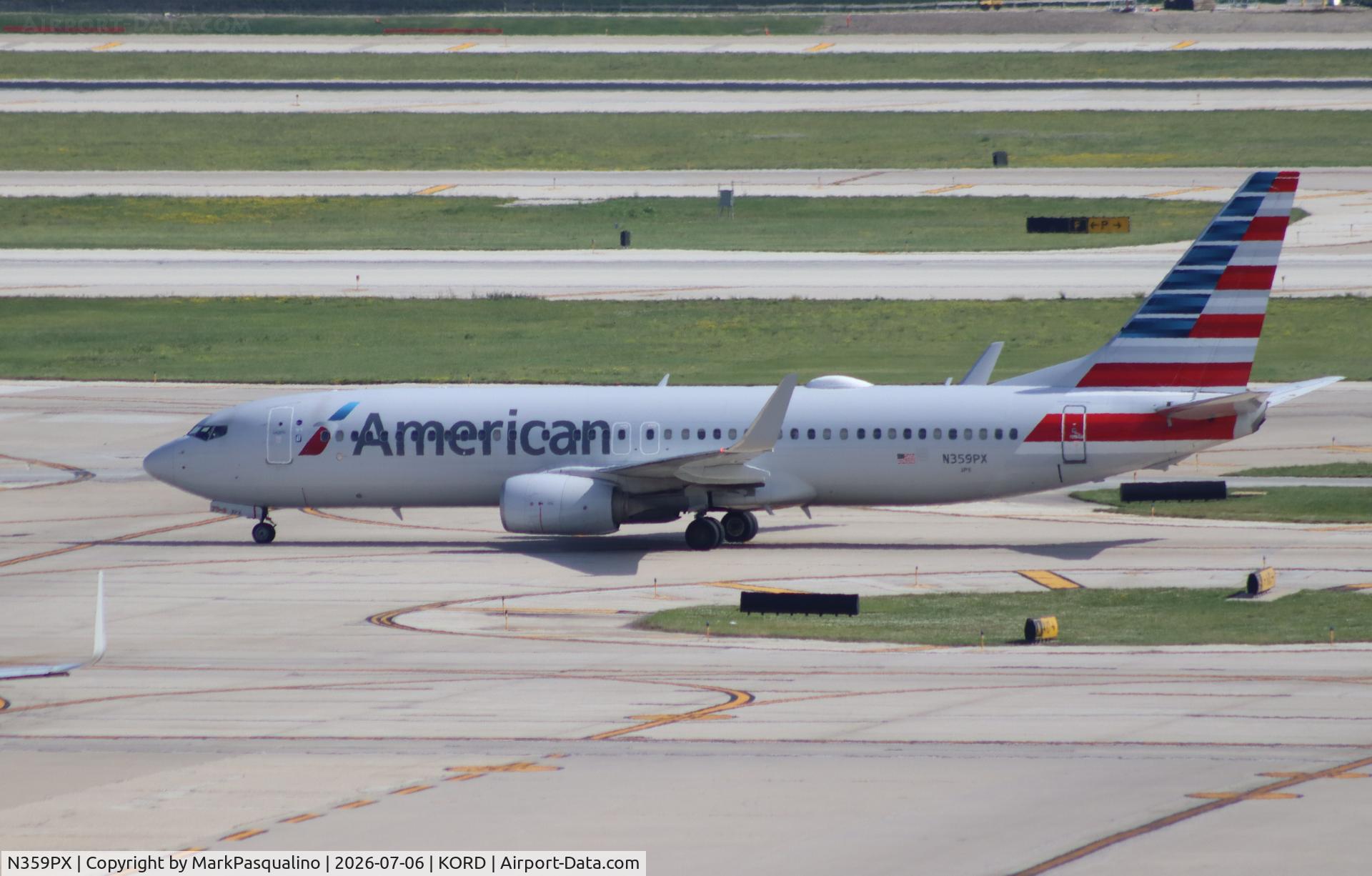 N359PX, 2017 Boeing 737-823, c/n 31280 l/n 6709, Boeing 737-823