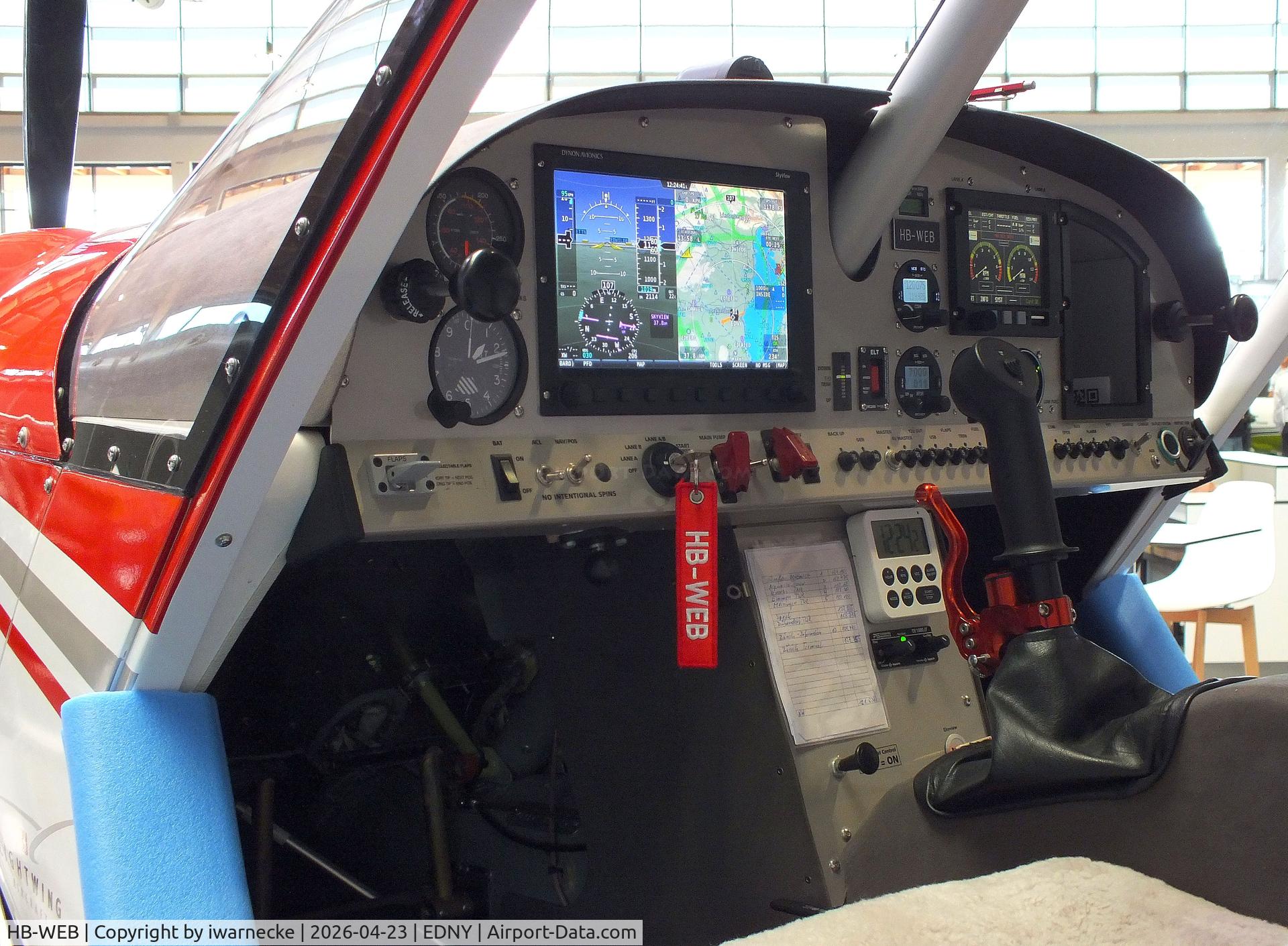 HB-WEB, 2017 Lightwing AC4 CS-LSA, c/n 003, Lightwing AC4 CS LSA at the AERO 2026, Friedrichshafen #c