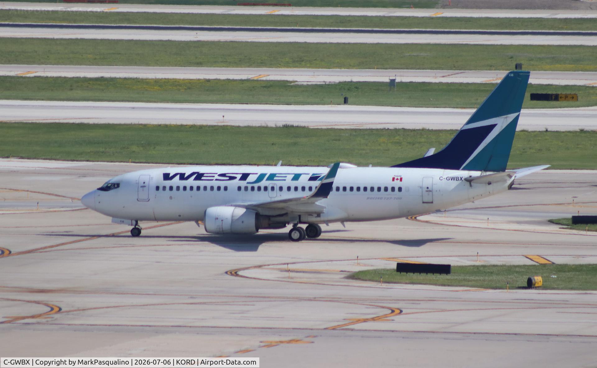 C-GWBX, 2005 Boeing 737-7CT, c/n 34156, Boeing 737-7CT