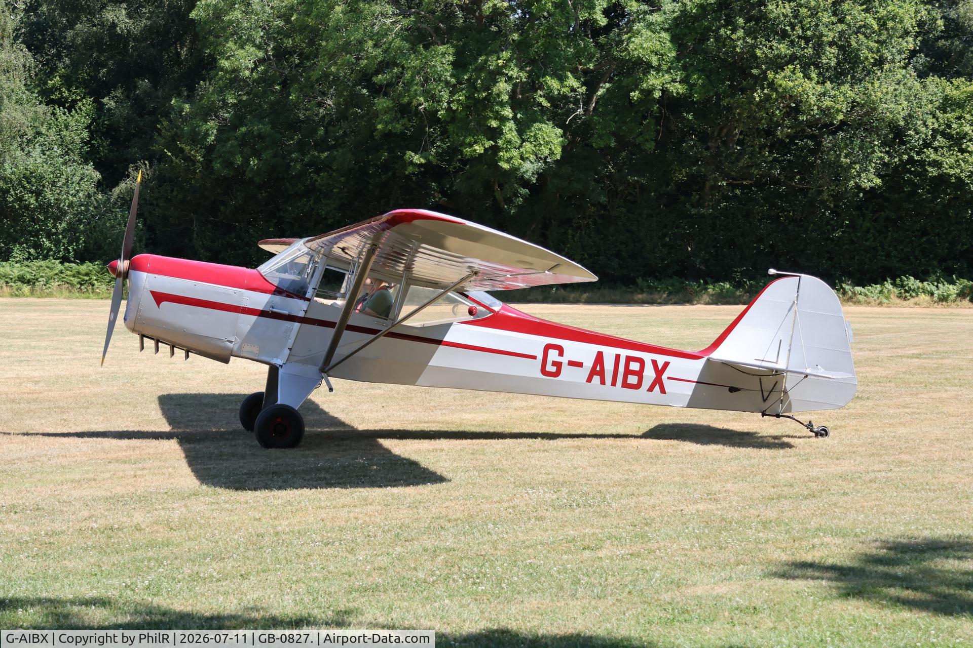 G-AIBX, 1946 Auster J-1 Autocrat, c/n 2159, G-AIBX 1946 Auster 5J1 Autocrat West Tisted Fly In 
