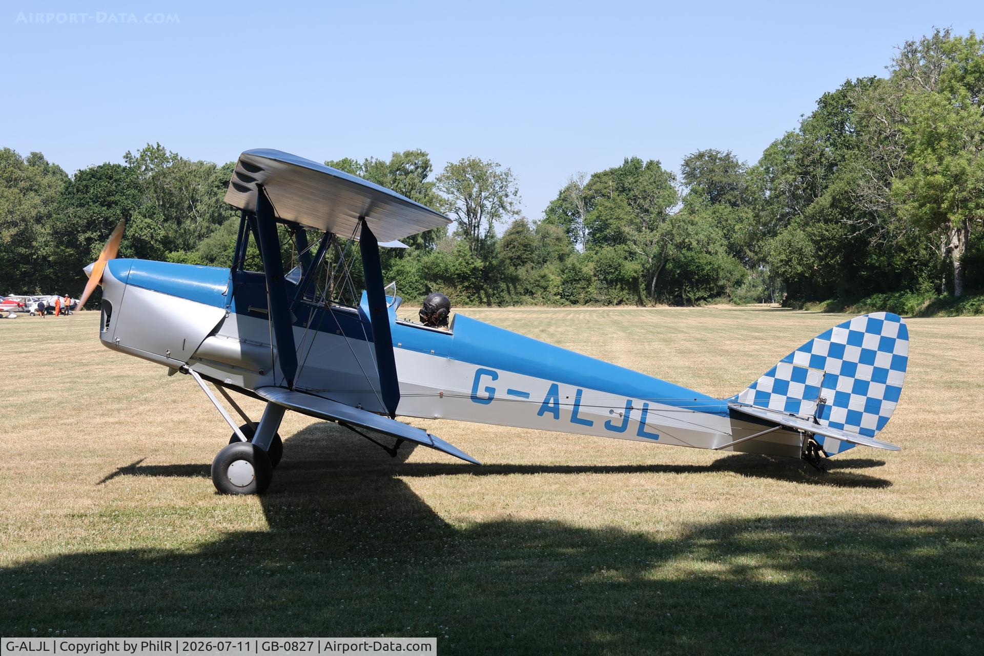 G-ALJL, 1964 De Havilland DH-82A Tiger Moth II, c/n 84726, G-ALJL 1941 DH82A Tiger Moth West Tisted Fly In 
