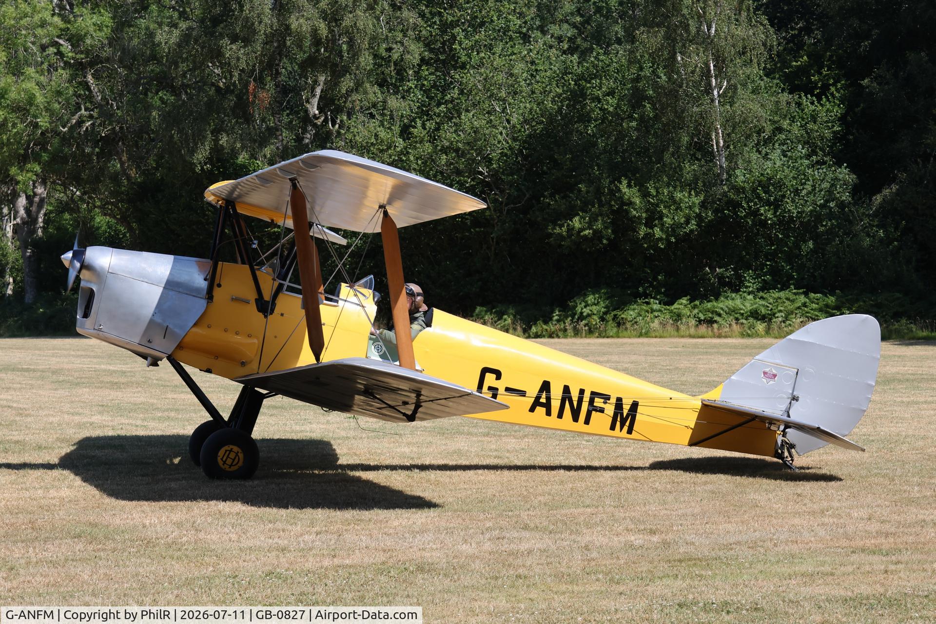 G-ANFM, 1941 De Havilland DH-82A Tiger Moth II, c/n 83604, G-ANFM 1940 DH82A Tiger Moth West Tisted Fly In 
