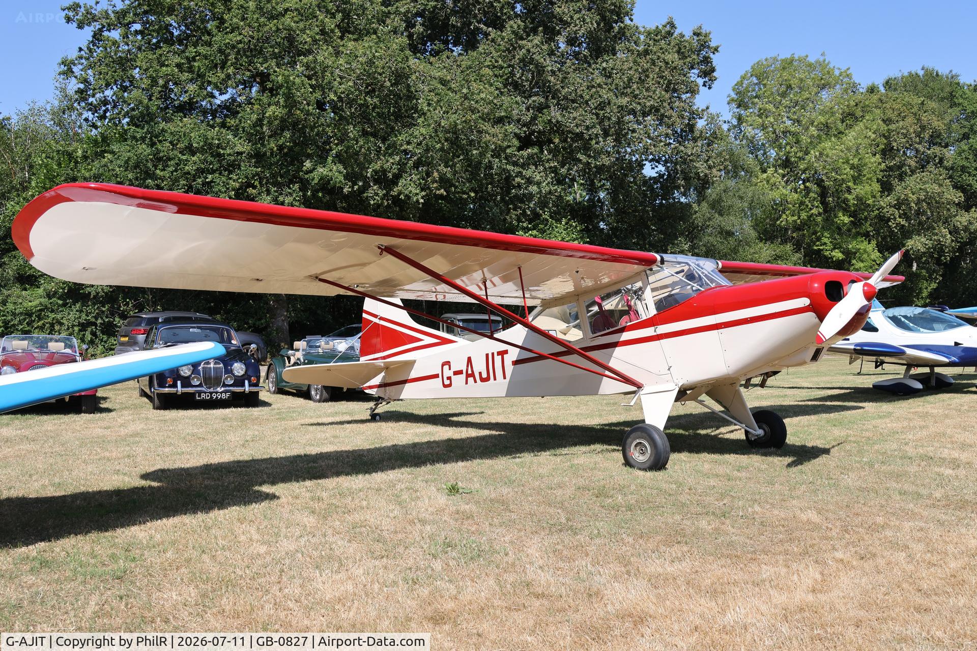 G-AJIT, 1946 Auster J-1 Kingsland, c/n 2337, G-AJIT 1946 Auster Kingsland West Tisted Fly In 
