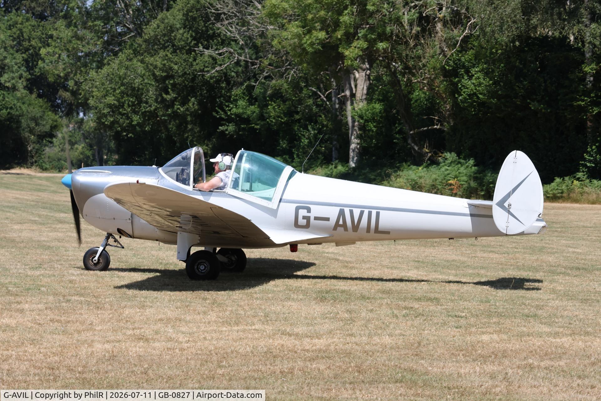 G-AVIL, 1965 Alon A-2 Aircoupe, c/n A-5, G-AVIL 1967 ALON A-2 West Tisted Fly In 
