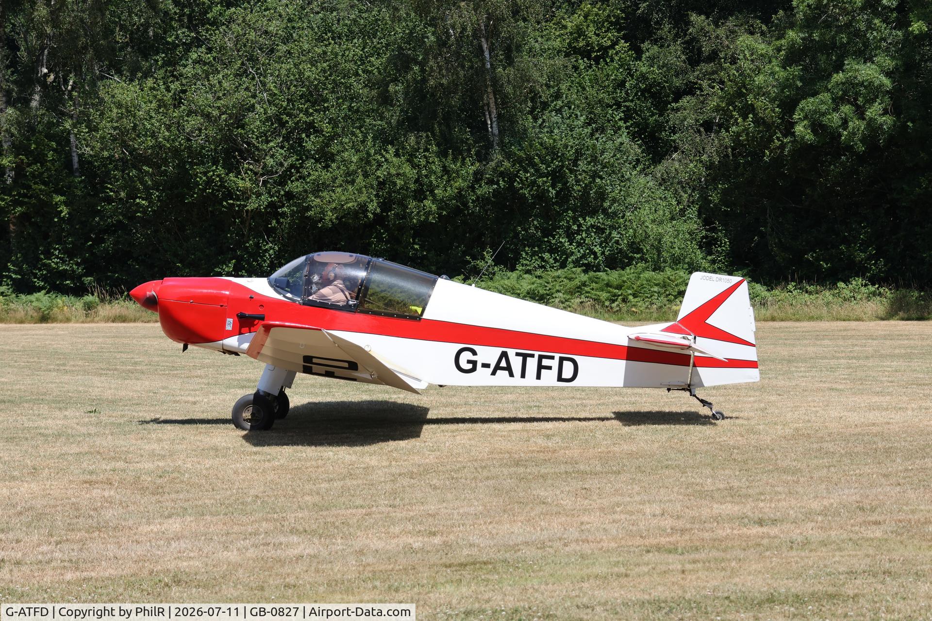 G-ATFD, 1962 Jodel DR-1050 Ambassadeur, c/n 311, G-ATFD 1962 Centre Est Aeronautique Jodel DR1050 Ambassadeur West Tisted Fly In 