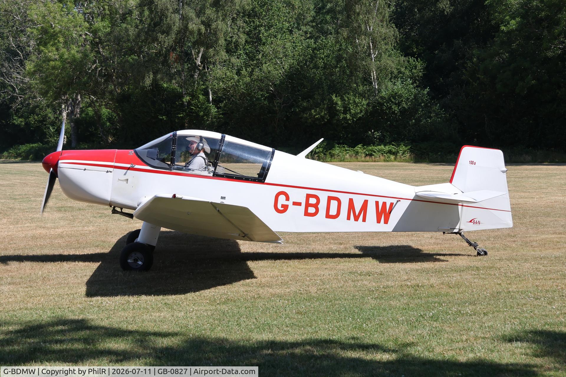 G-BDMW, 1959 SAN Jodel DR-100A, c/n 79, G-BDMW 1959 Societe Aeronautique Normande Jodel DR100A West Tisted Fly In 