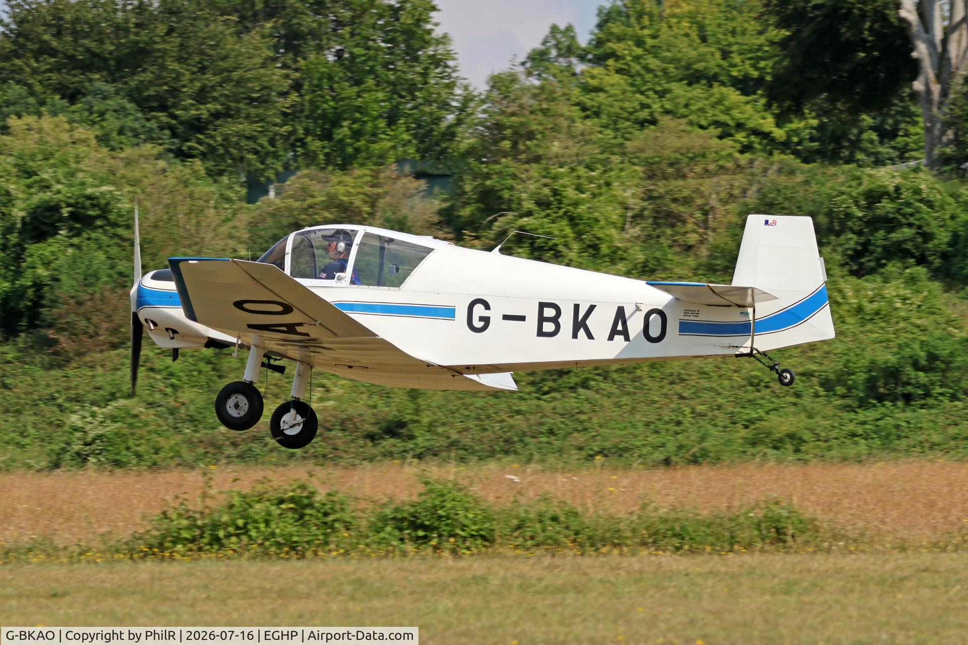 G-BKAO, 1955 Jodel D-112 Club, c/n 249, G-BKAO 1955 Wassmer Jodel D112 Popham Fly In 
