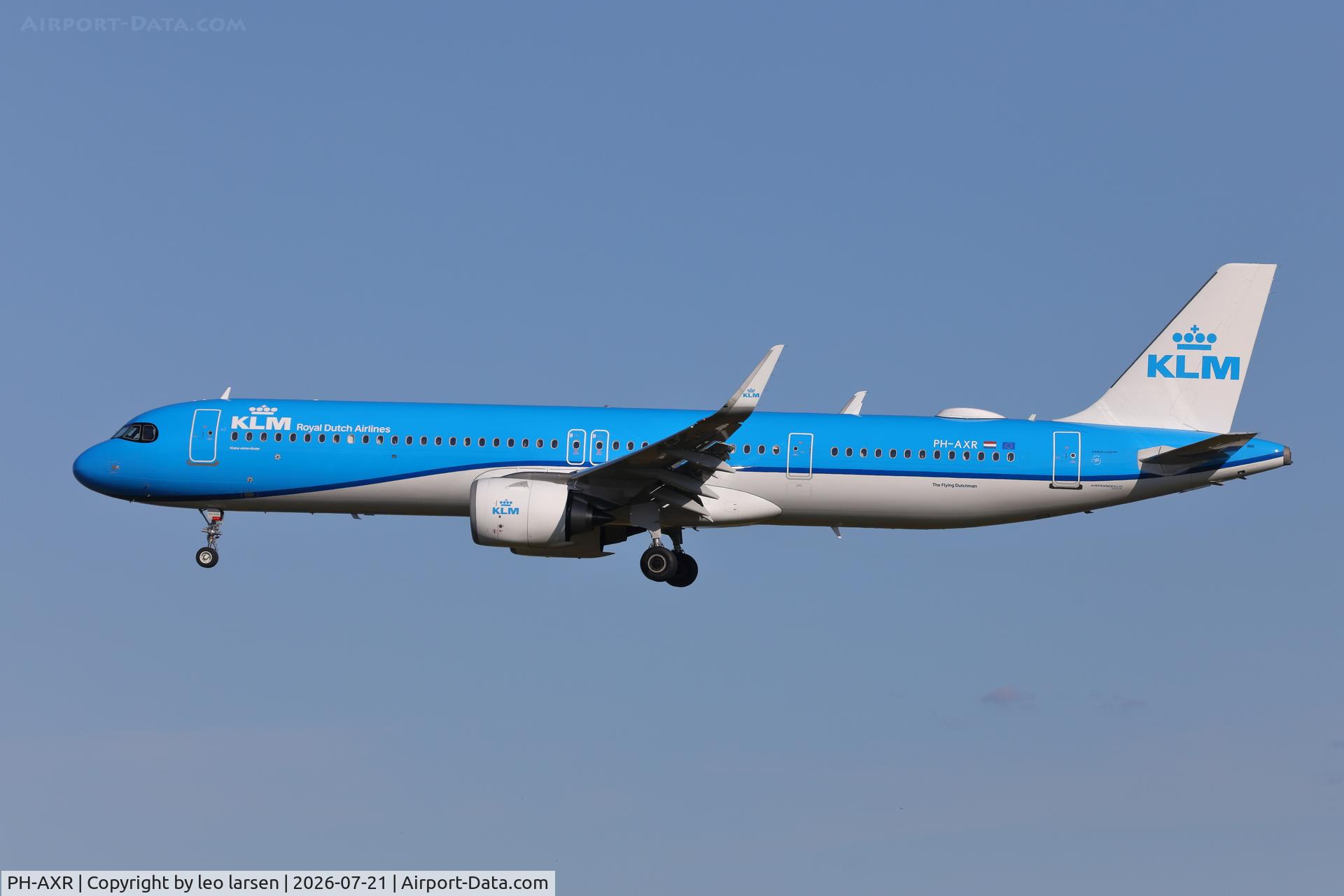 PH-AXR, 2025 Airbus A321-252NX, c/n 13080, Copenhagen 21.7.2026