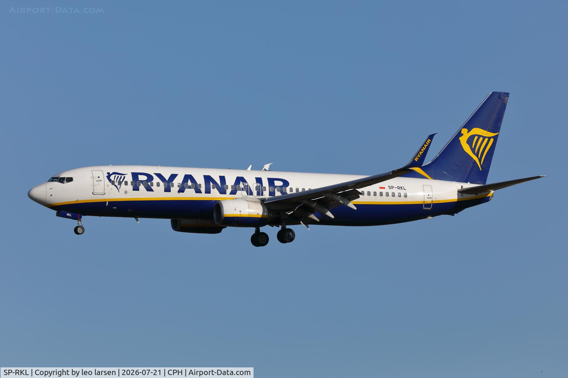 SP-RKL, 2017 Boeing 737-800, c/n 44786, Copenhagen 21.7.2026