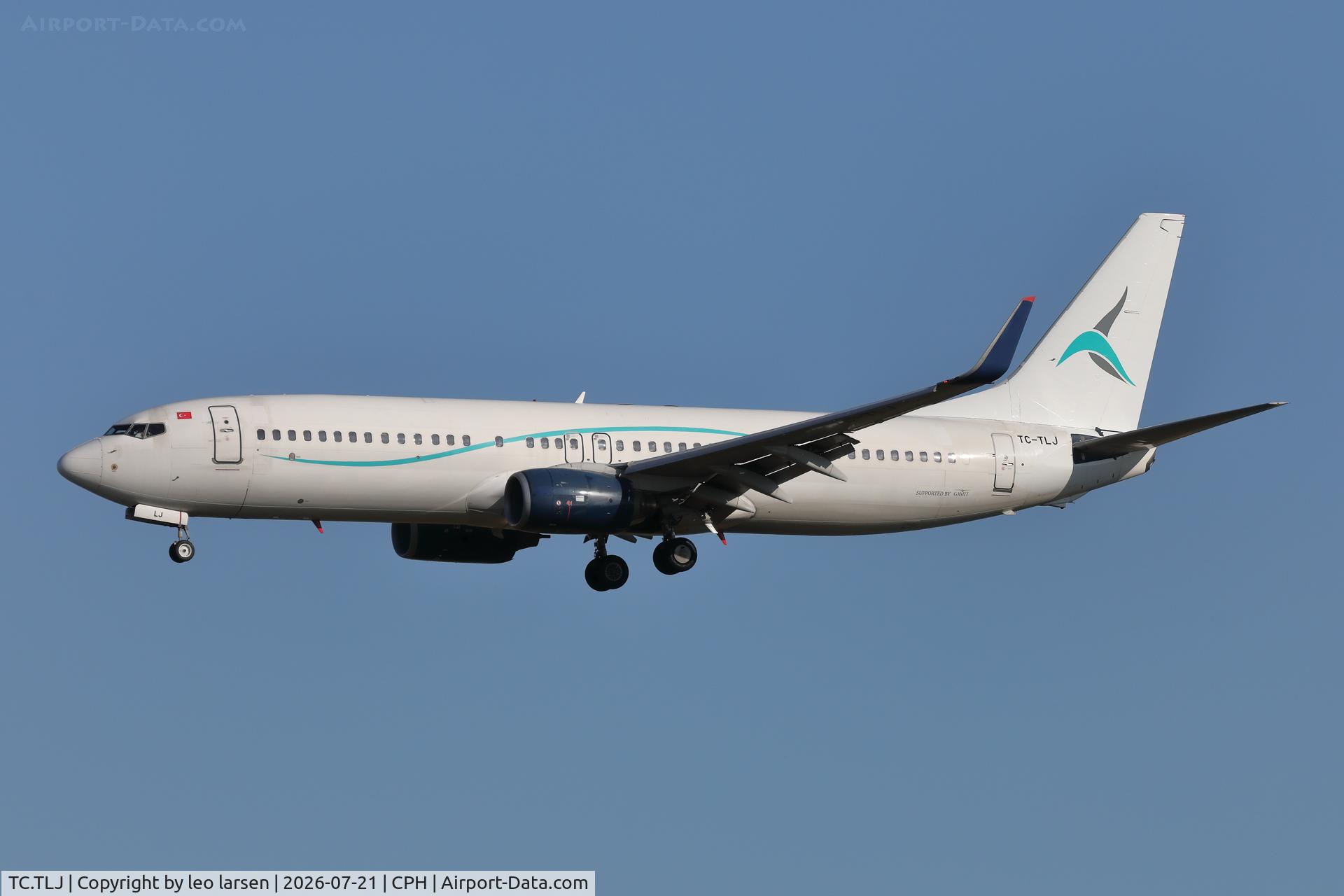 TC.TLJ, 2017 Boeing 737-800, c/n 44786, Copenhagen 21.7.2026