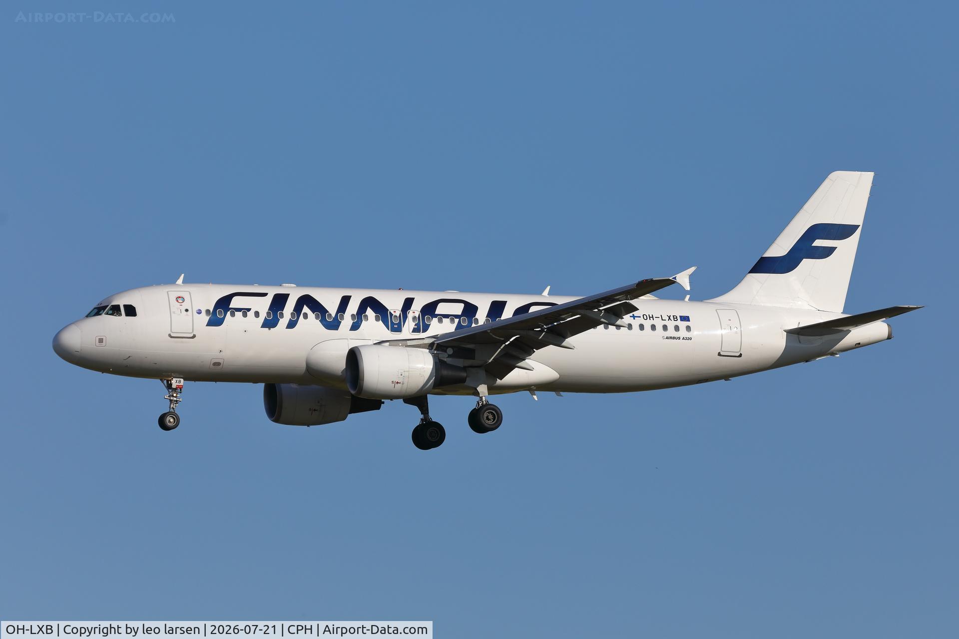 OH-LXB, 2001 Airbus A320-214, c/n 1470, Copenhagen 21.7.2026