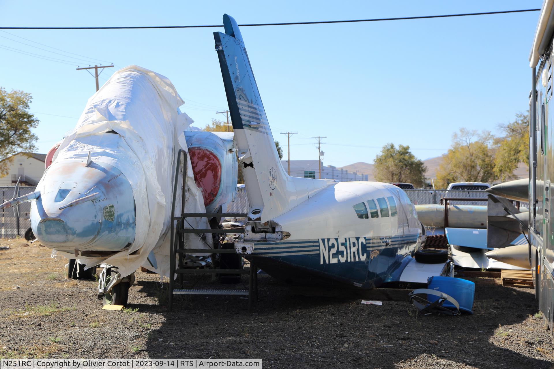 N251RC, 1981 Cessna 402C, c/n 402C0490, unlikely to fly again