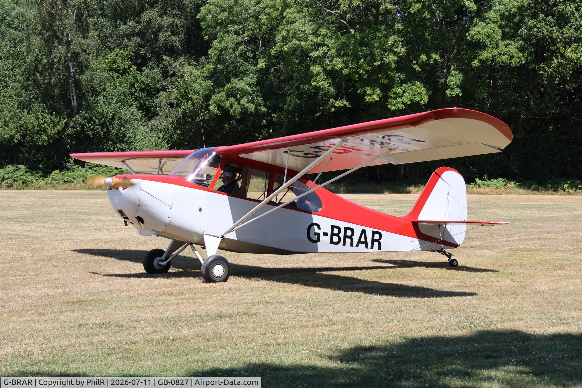 G-BRAR, 1946 Aeronca 7AC Champion, c/n 7AC-6564, G-BRAR 1946 Aeronca 7AC Champion West Tisted Fly In 
