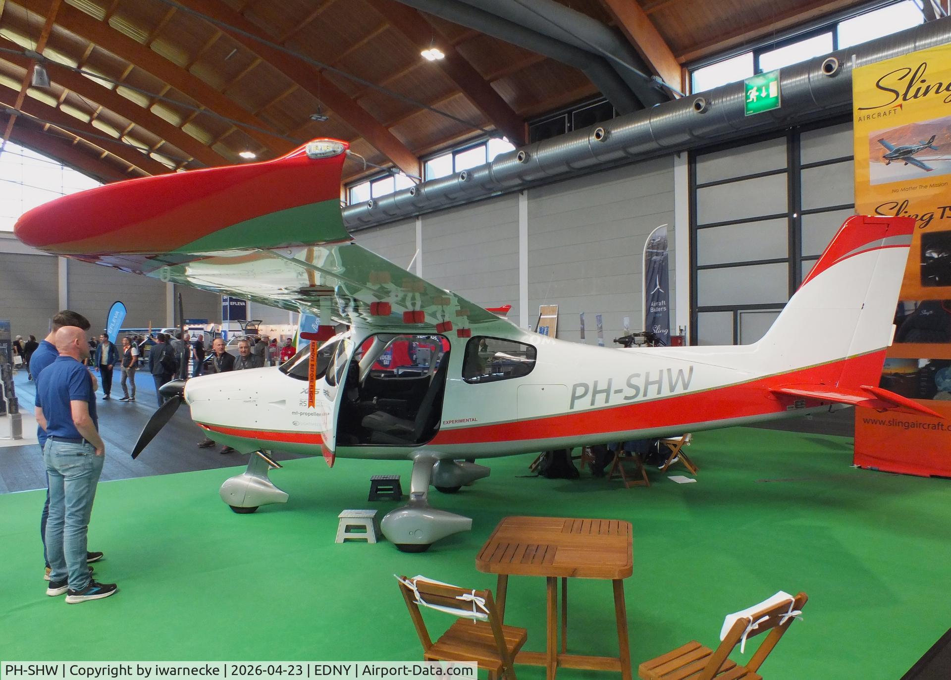 PH-SHW, Sling 4 High Wing, c/n 010GK, Sling Aircraft Sling HW at the AERO 2026, Friedrichshafen