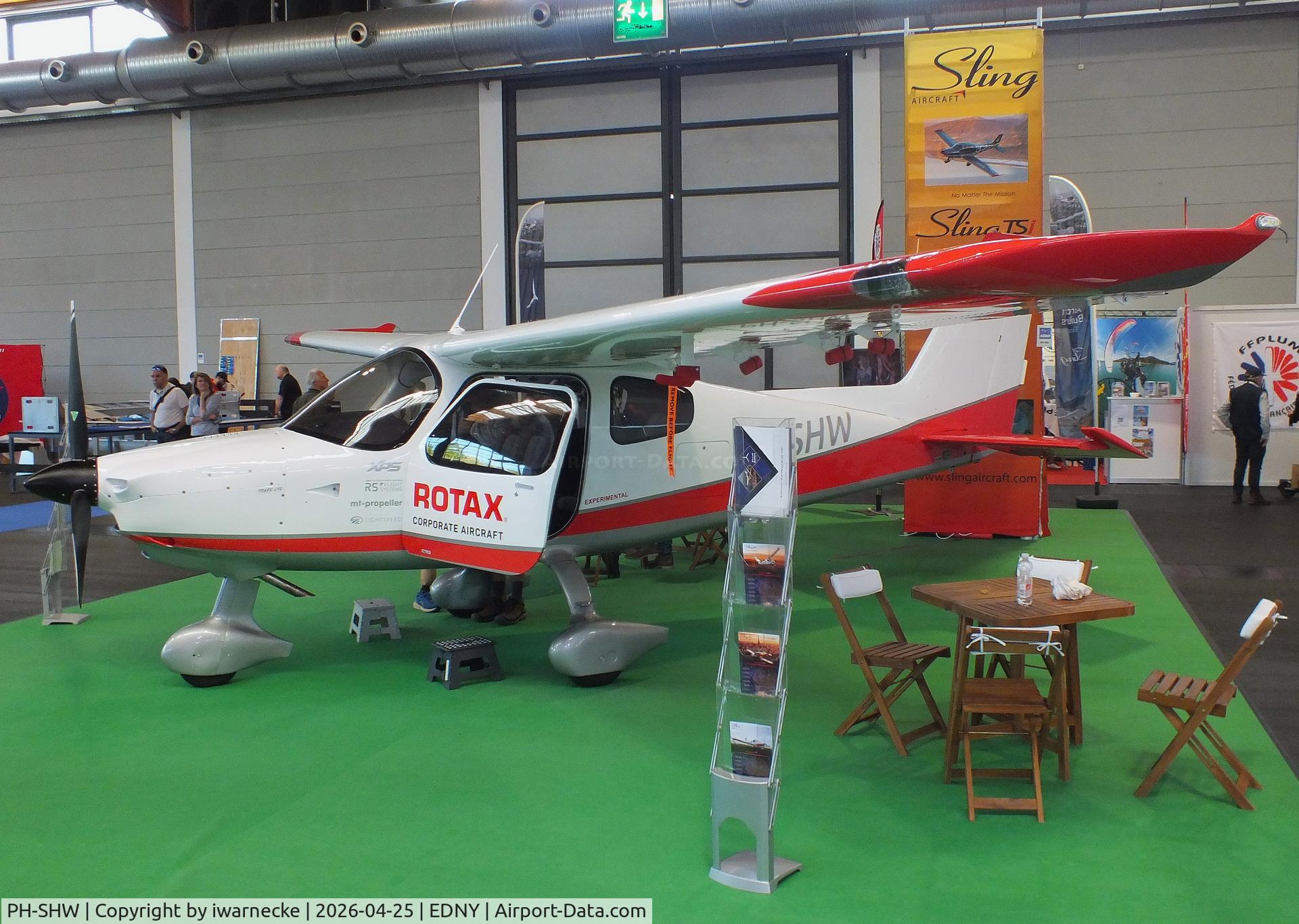 PH-SHW, Sling 4 High Wing, c/n 010GK, Sling Aircraft Sling HW at the AERO 2026, Friedrichshafen