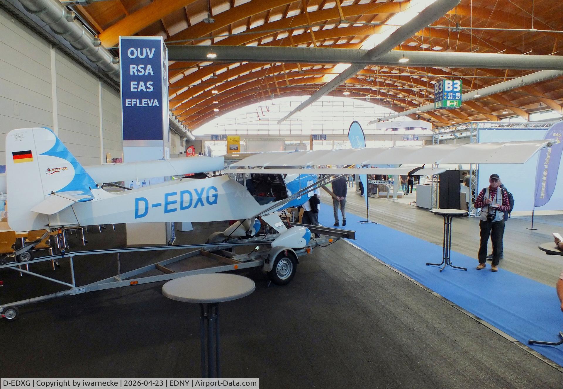 D-EDXG, Denney Kitfox 5 Outback, c/n S9508-0142, Denney Kitfox 5 Outback at the AERO 2026, Friedrichshafen