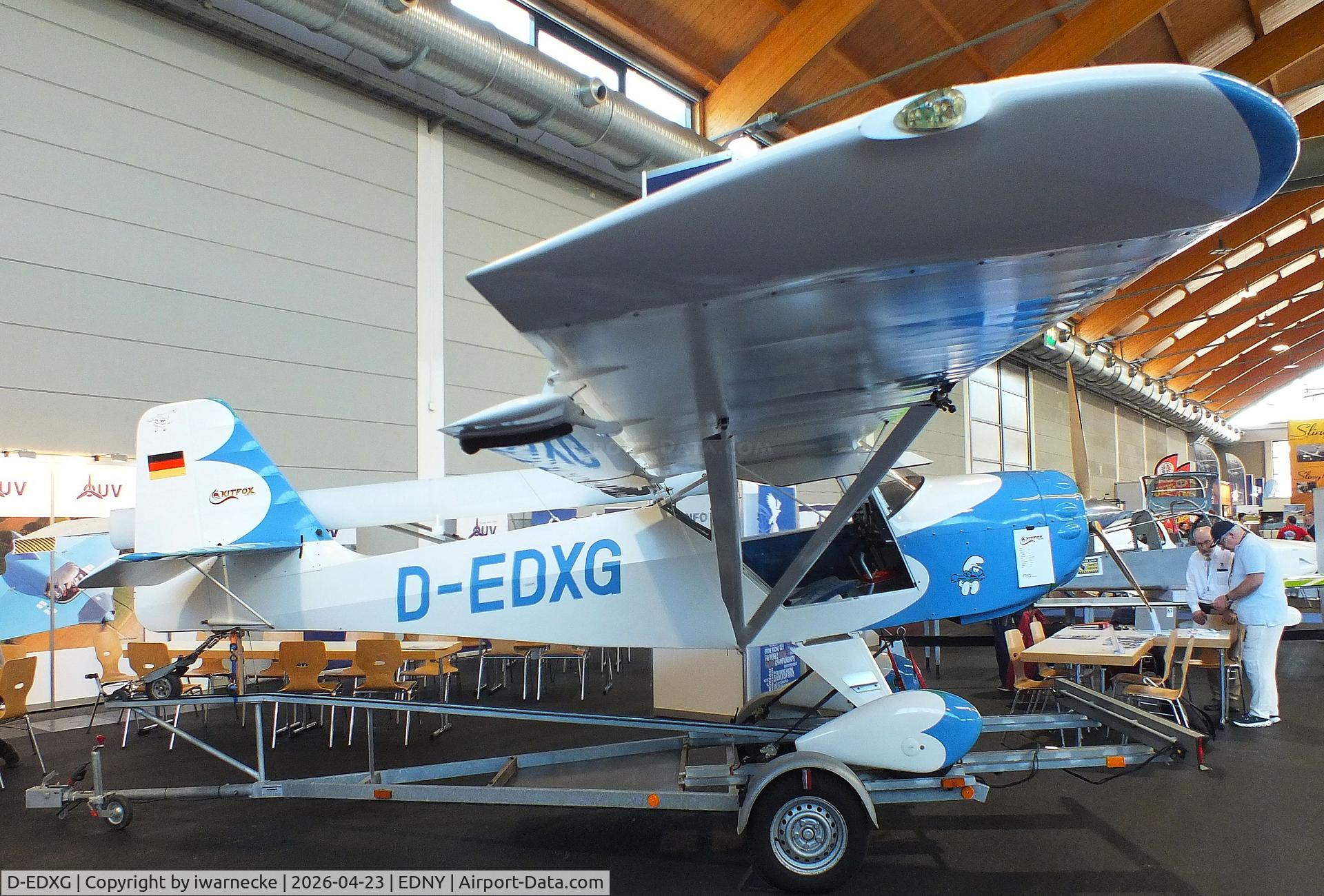 D-EDXG, Denney Kitfox 5 Outback, c/n S9508-0142, Denney Kitfox 5 Outback at the AERO 2026, Friedrichshafen