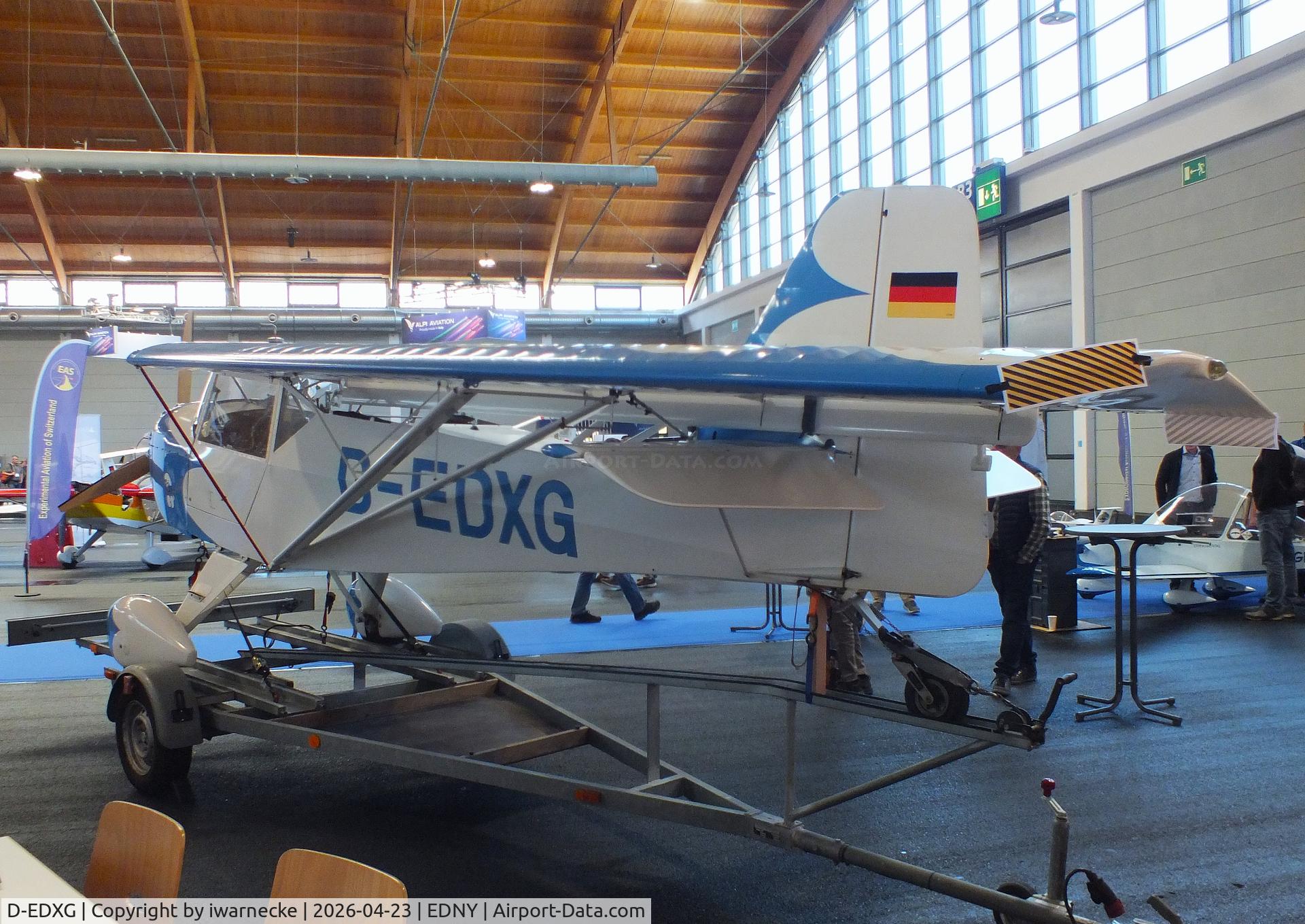D-EDXG, Denney Kitfox 5 Outback, c/n S9508-0142, Denney Kitfox 5 Outback at the AERO 2026, Friedrichshafen
