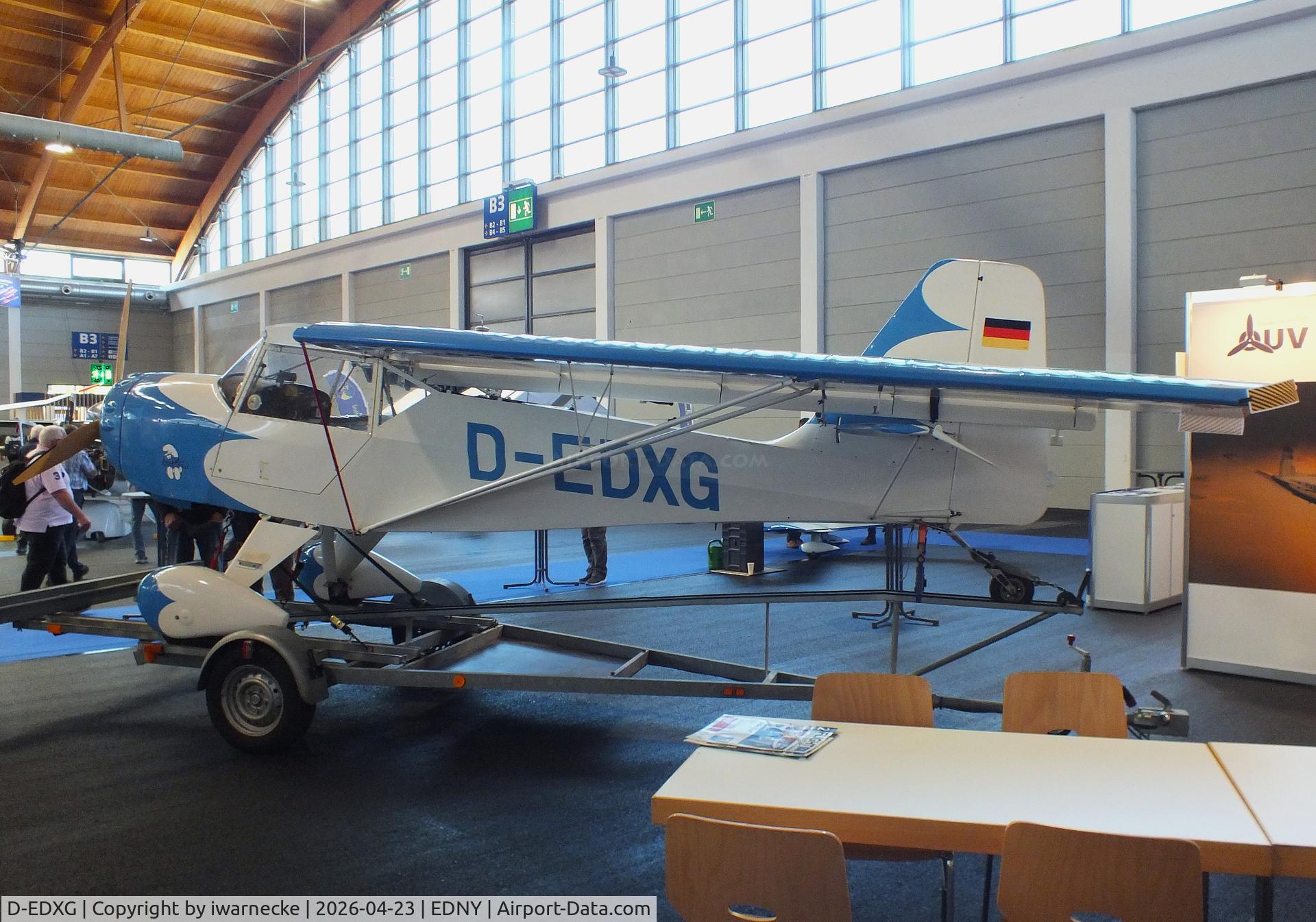 D-EDXG, Denney Kitfox 5 Outback, c/n S9508-0142, Denney Kitfox 5 Outback at the AERO 2026, Friedrichshafen