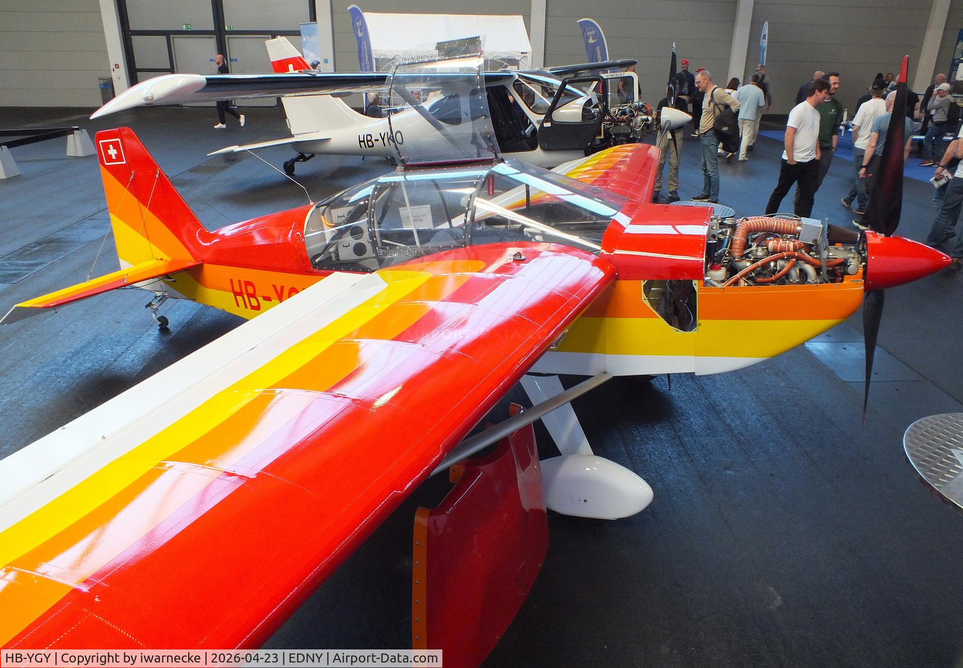 HB-YGY, Rans S-10 Sakota, c/n 0193153, Rans S-10 Sakota at the AERO 2026, Friedrichshafen
