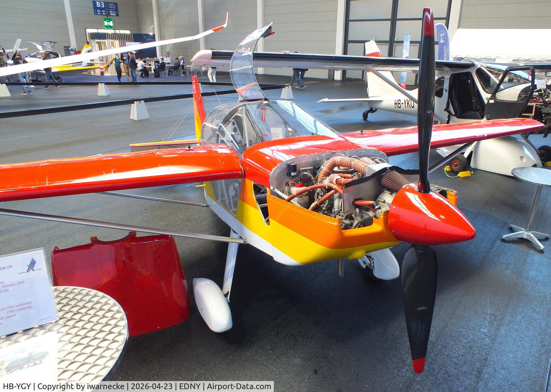 HB-YGY, Rans S-10 Sakota, c/n 0193153, Rans S-10 Sakota at the AERO 2026, Friedrichshafen