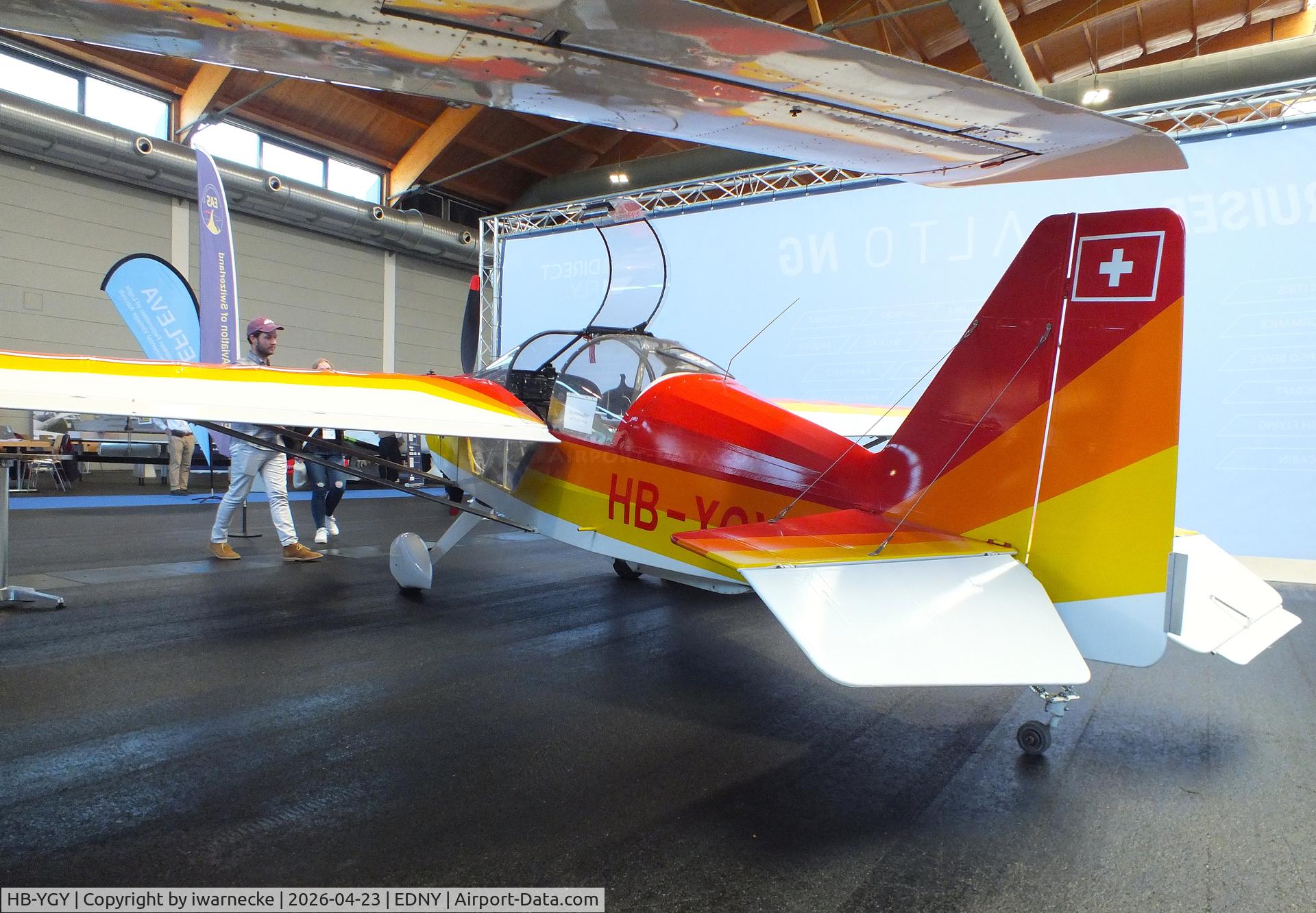 HB-YGY, Rans S-10 Sakota, c/n 0193153, Rans S-10 Sakota at the AERO 2026, Friedrichshafen