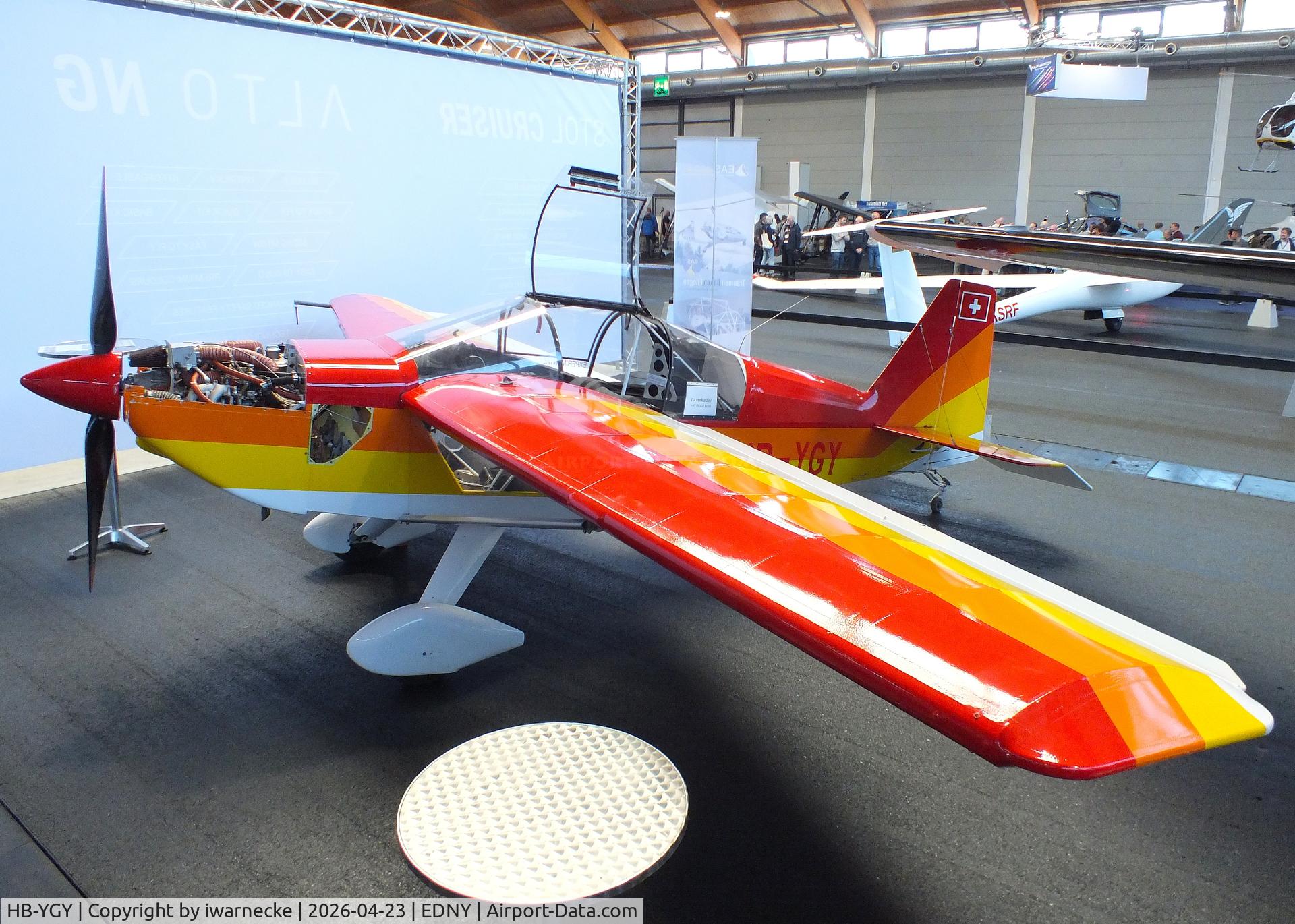 HB-YGY, Rans S-10 Sakota, c/n 0193153, Rans S-10 Sakota at the AERO 2026, Friedrichshafen
