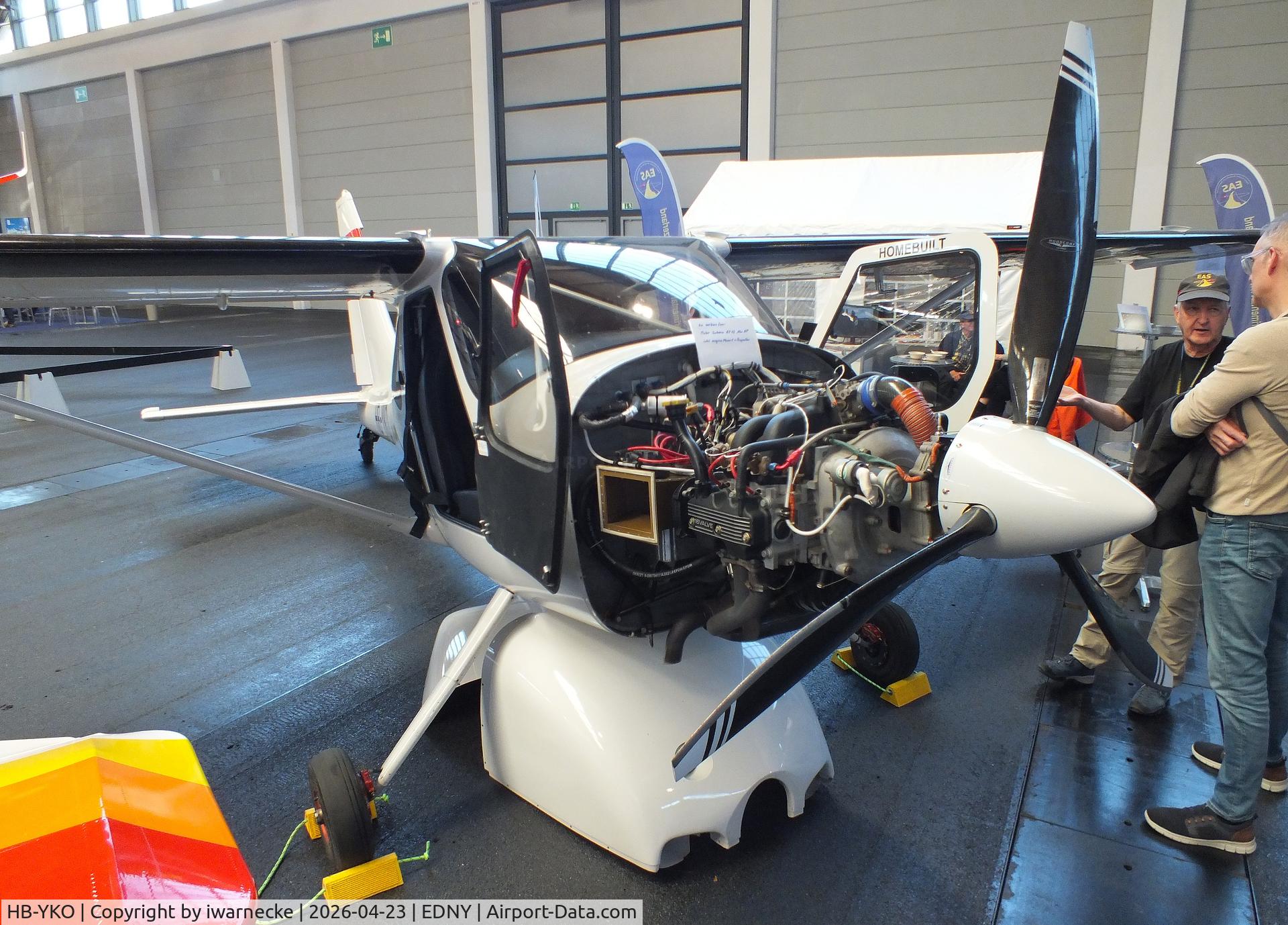 HB-YKO, Glasair Glastar GS-1, c/n 5253, Stoddard-Hamilton Glasair (Höhn, N E) GlaStar GS-1 at the AERO 2026, Friedrichshafen