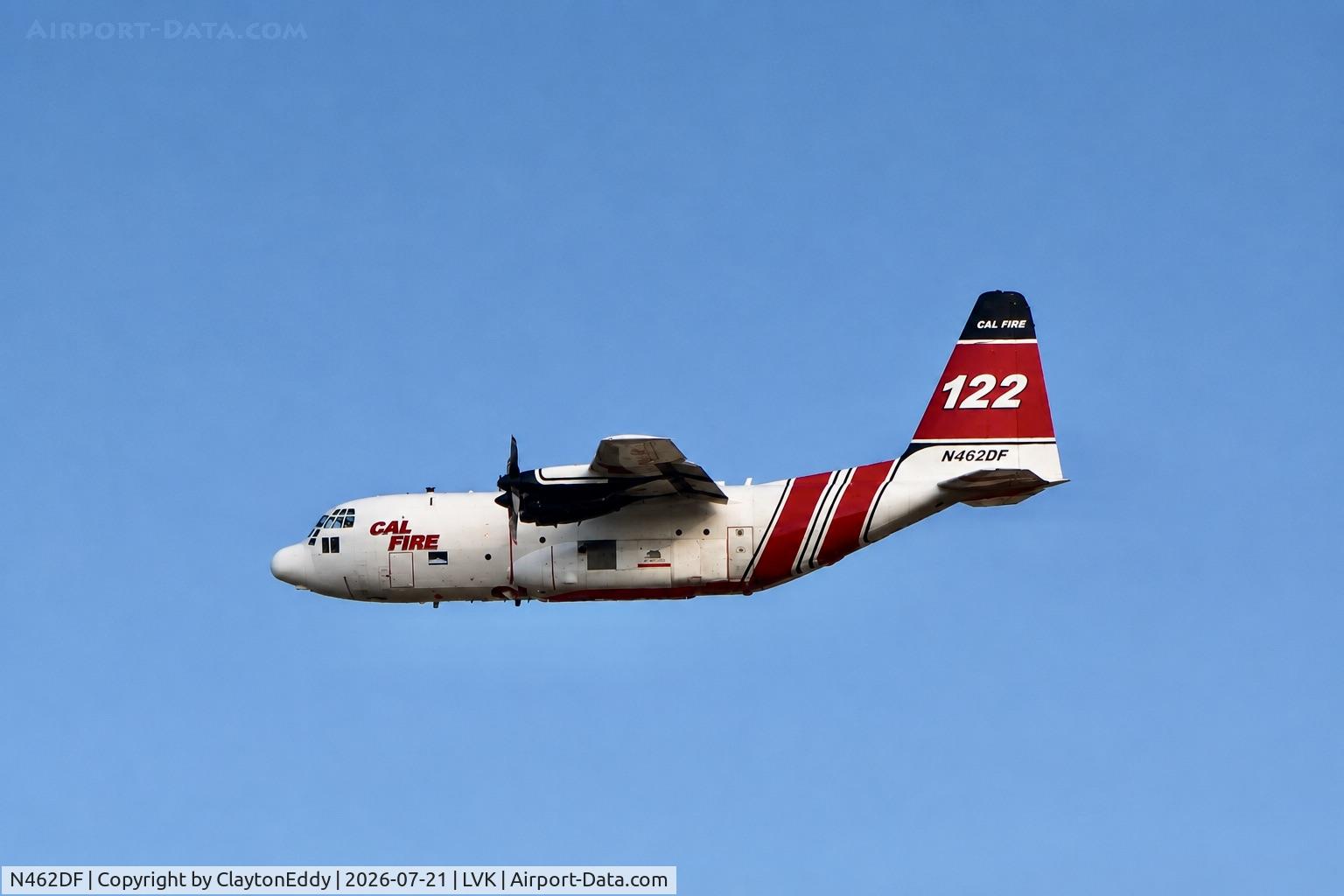N462DF, 1984 Lockheed HC-130H Hercules, c/n 382-5034, Pleasanton California Little Fire 2026