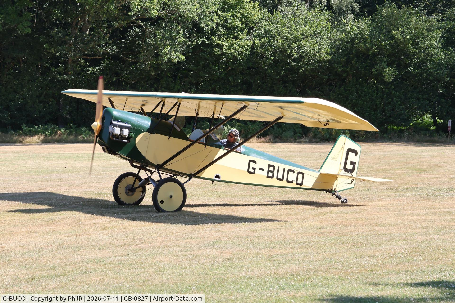 G-BUCO, 1992 Pietenpol Air Camper, c/n PFA 047-11829, G-BUCO 1992 Pietenpol Air Camper West Tisted Fly In
