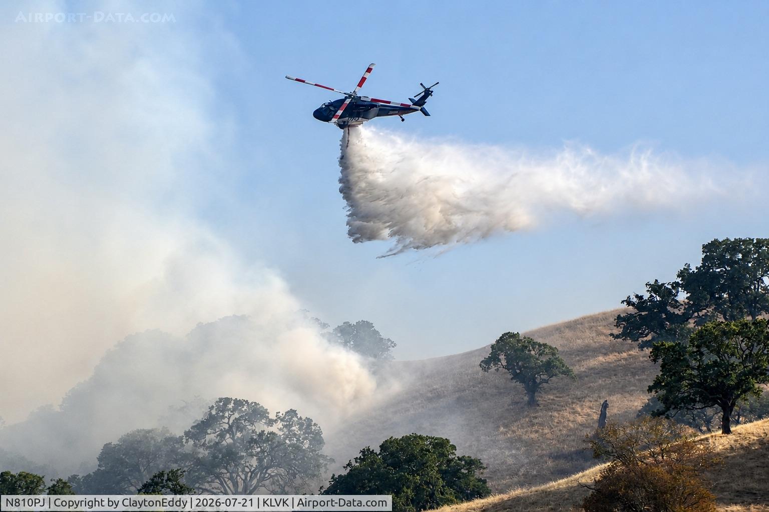 N810PJ, 1983 Sikorsky (Lockheed Martin) UH-60A, c/n 83-23848, Pleasanton California Little Fire 2026