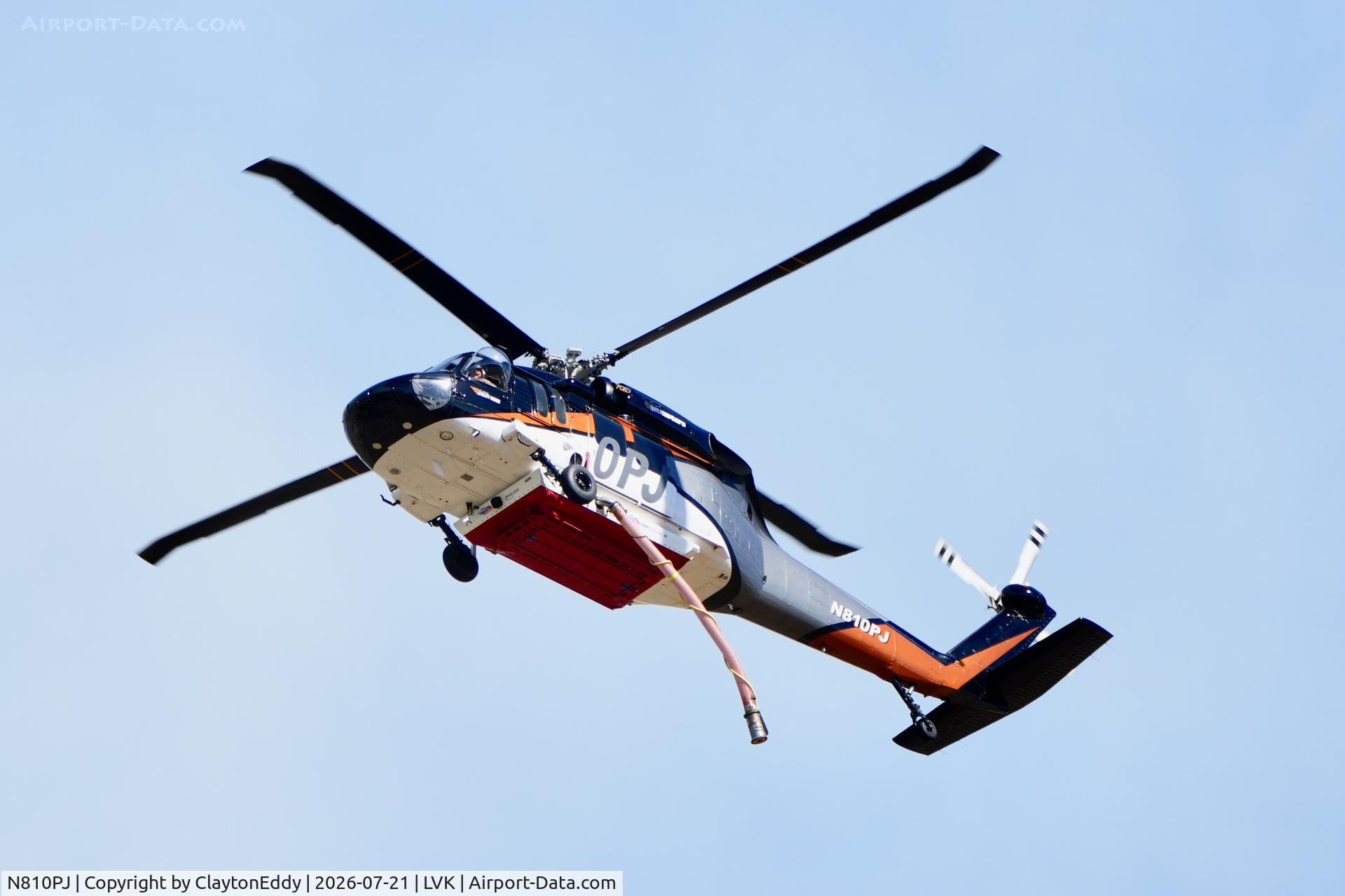 N810PJ, 1983 Sikorsky (Lockheed Martin) UH-60A, c/n 83-23848, Pleasanton Little Fire in California 2026