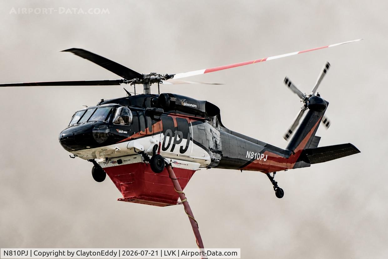 N810PJ, 1983 Sikorsky (Lockheed Martin) UH-60A, c/n 83-23848, Pleasonton Little Fire in California 2026