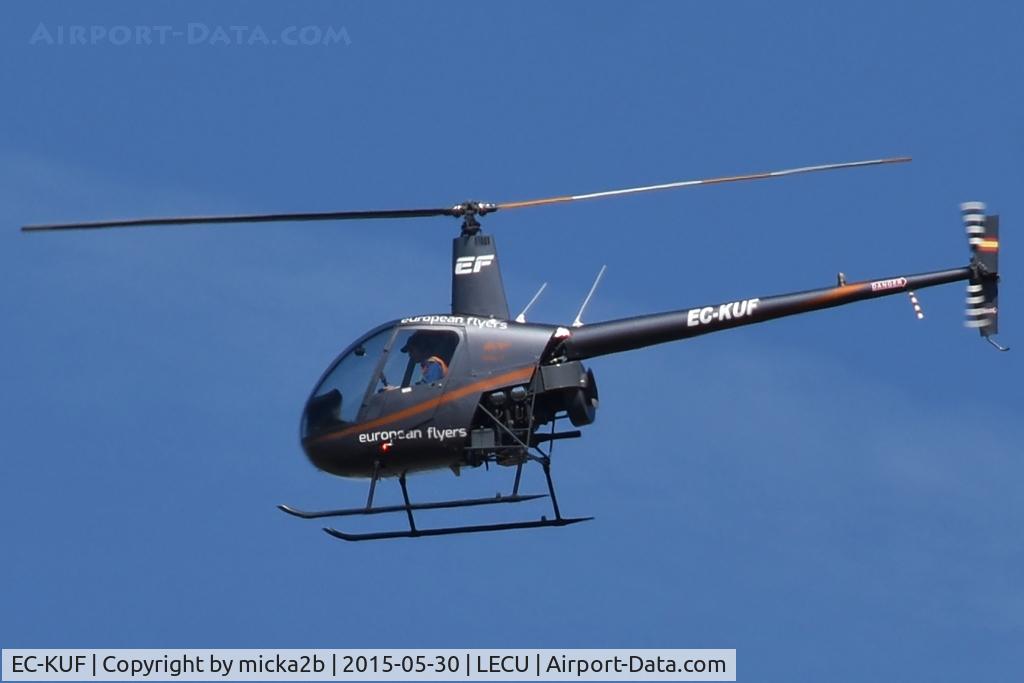 EC-KUF, 2007 Robinson R22 Beta, c/n 4232, In flight