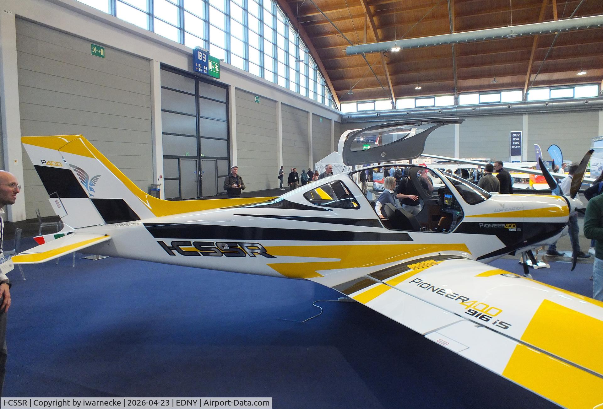 I-CSSR, Alpi Aviation Pioneer 400, c/n not found_I-CSSR, Alpi Aviation Pioneer 400 at the AERO 2026, Friedrichshafen