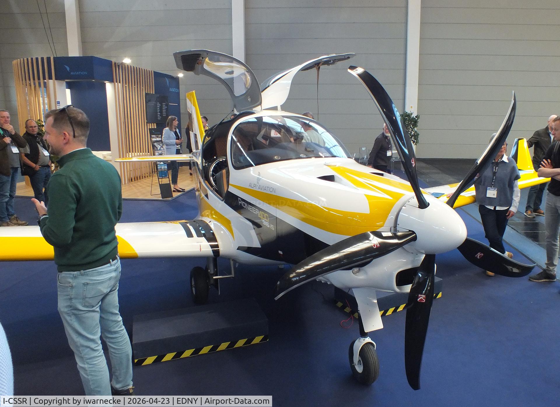 I-CSSR, Alpi Aviation Pioneer 400, c/n not found_I-CSSR, Alpi Aviation Pioneer 400 at the AERO 2026, Friedrichshafen