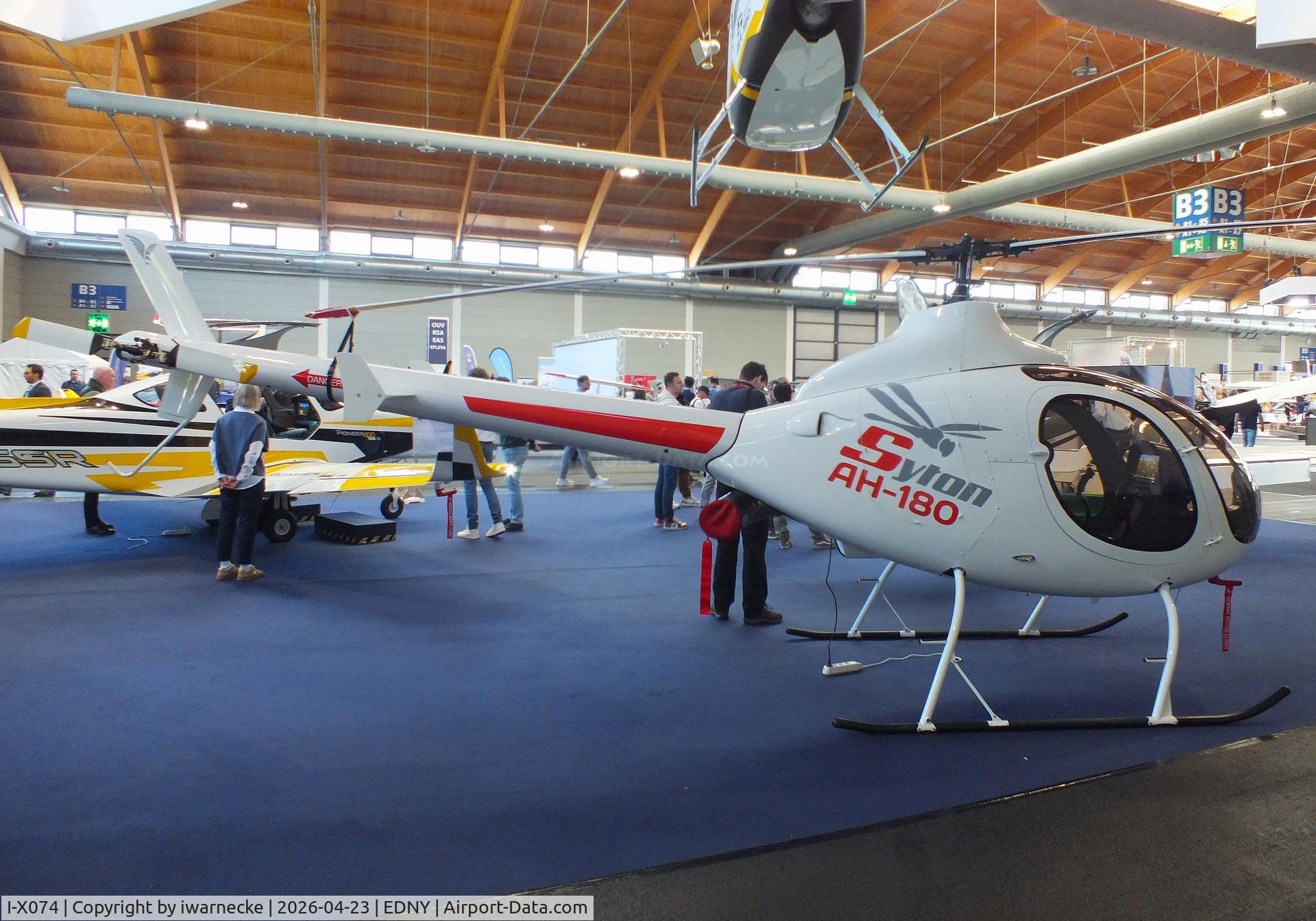 I-X074, Alpi Aviation Syton AH180, c/n not found_SytonAH180, Alpi Aviation Syton AH180 at the AERO 2026, Friedrichshafen