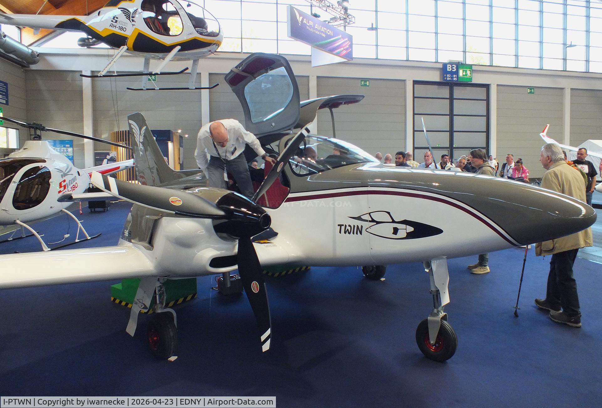 I-PTWN, Alpi Aviation Pioneer 800 Twin, c/n not found_I-PTWN, Alpi Aviation Pioneer 800 Twin at the AERO 2026, Friedrichshafen