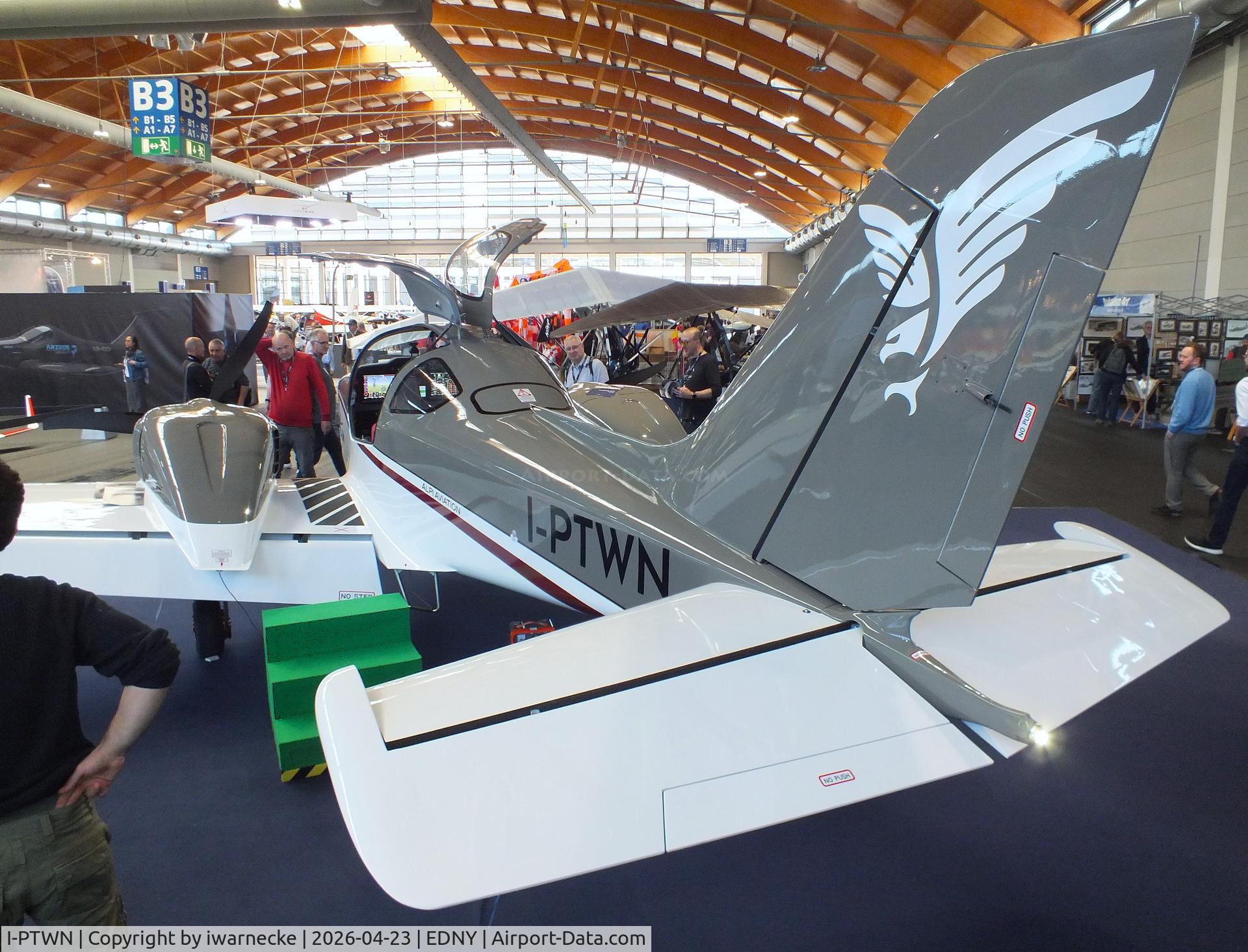 I-PTWN, Alpi Aviation Pioneer 800 Twin, c/n not found_I-PTWN, Alpi Aviation Pioneer 800 Twin at the AERO 2026, Friedrichshafen