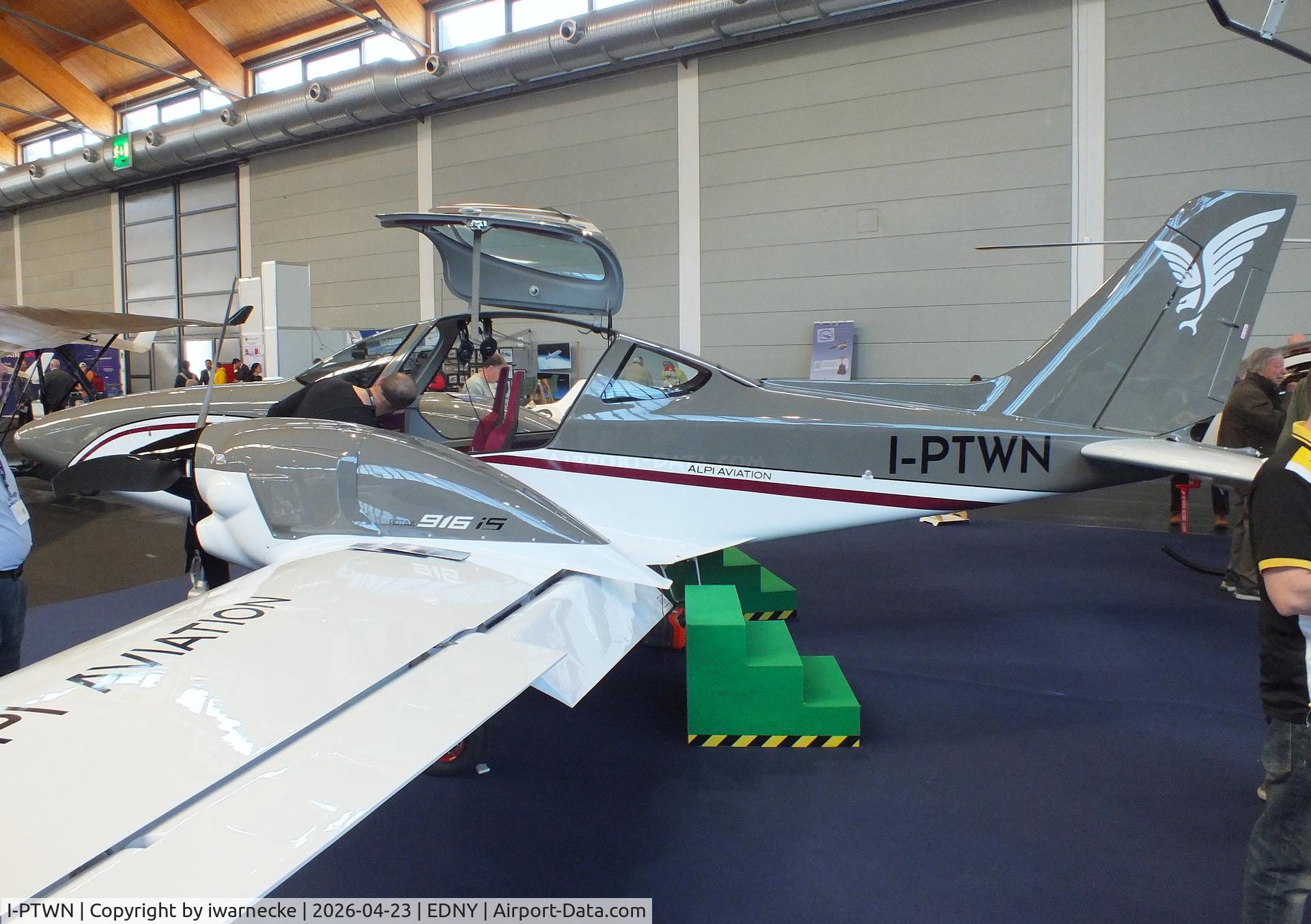 I-PTWN, Alpi Aviation Pioneer 800 Twin, c/n not found_I-PTWN, Alpi Aviation Pioneer 800 Twin at the AERO 2026, Friedrichshafen