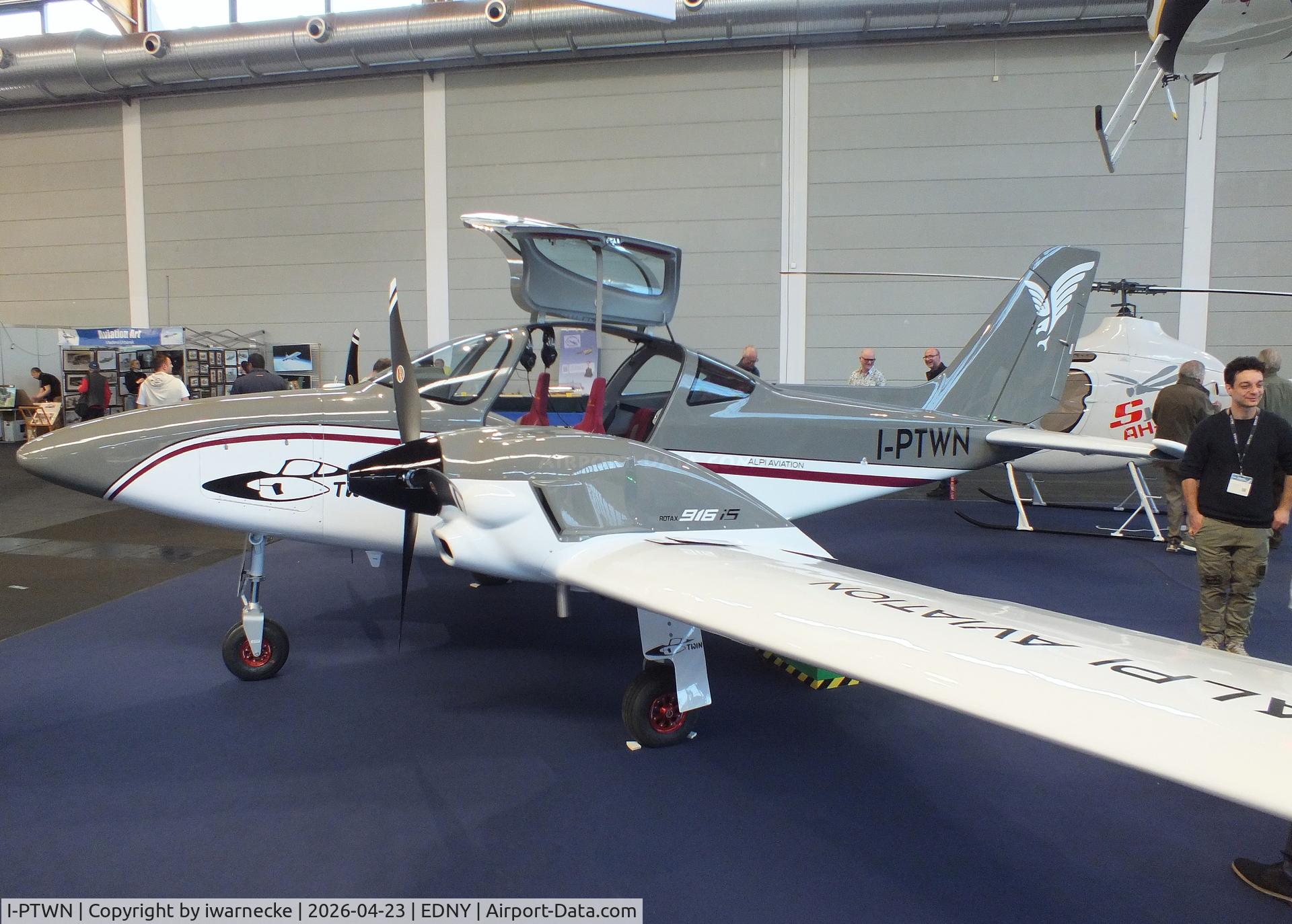 I-PTWN, Alpi Aviation Pioneer 800 Twin, c/n not found_I-PTWN, Alpi Aviation Pioneer 800 Twin at the AERO 2026, Friedrichshafen