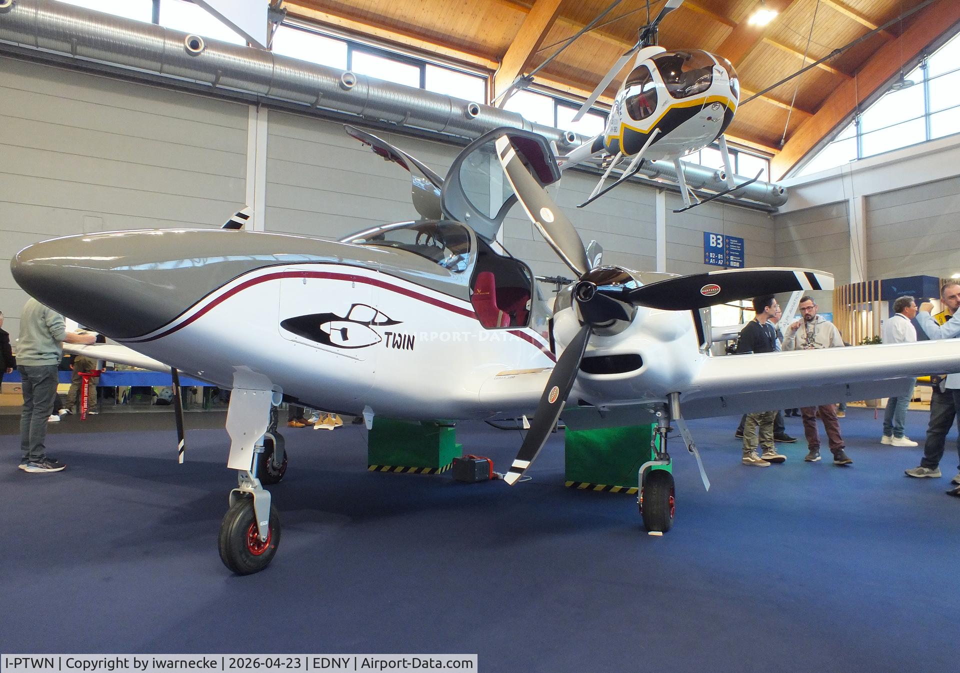I-PTWN, Alpi Aviation Pioneer 800 Twin, c/n not found_I-PTWN, Alpi Aviation Pioneer 800 Twin at the AERO 2026, Friedrichshafen
