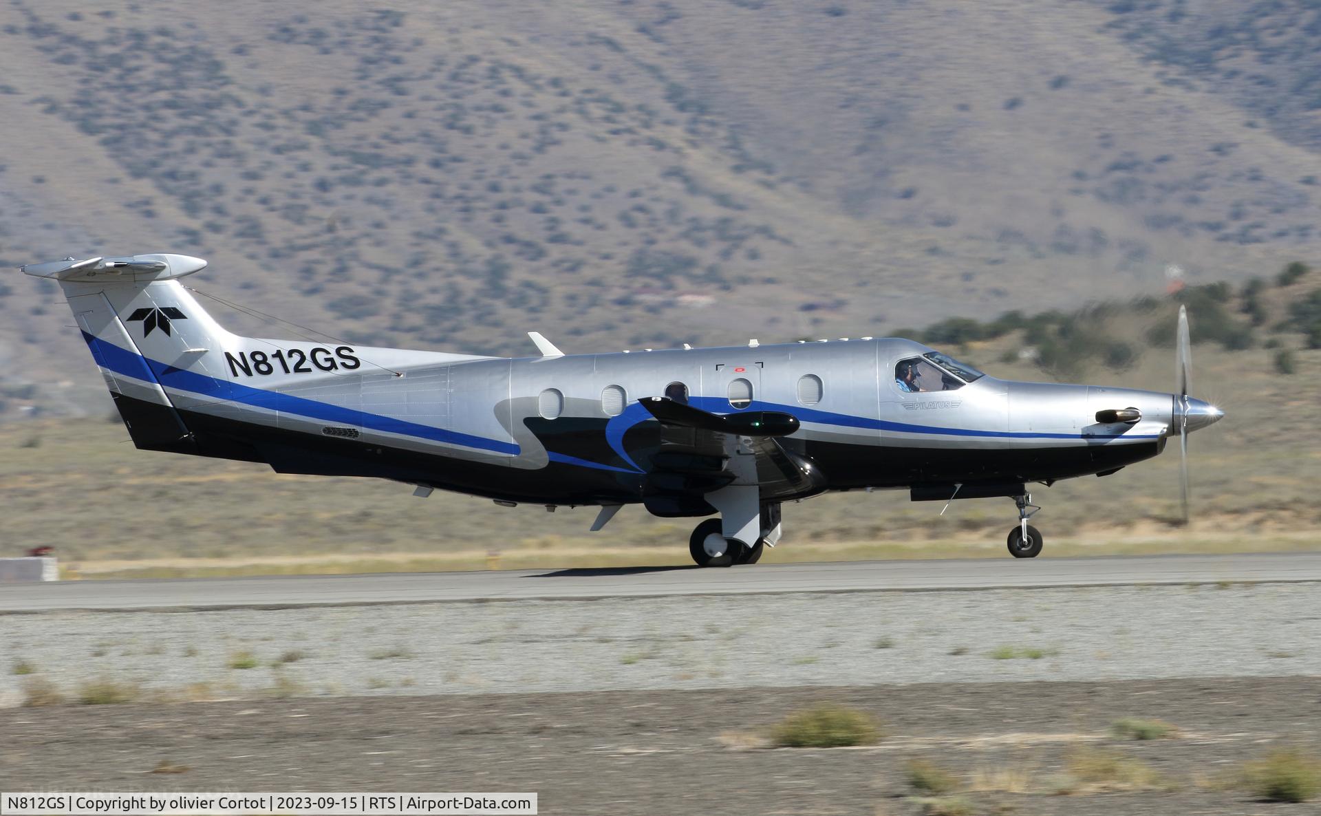N812GS, 2008 Pilatus PC-12/47E, c/n 1086, 2023