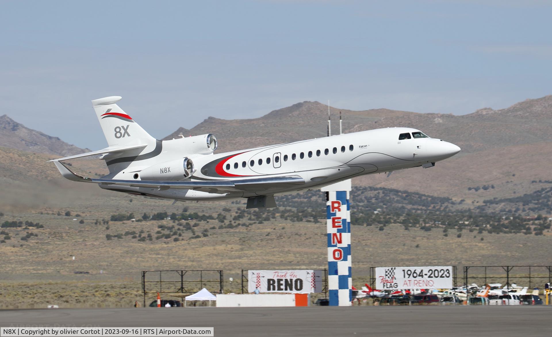 N8X, 2022 Dassault Falcon 8X, c/n 498, reno air races