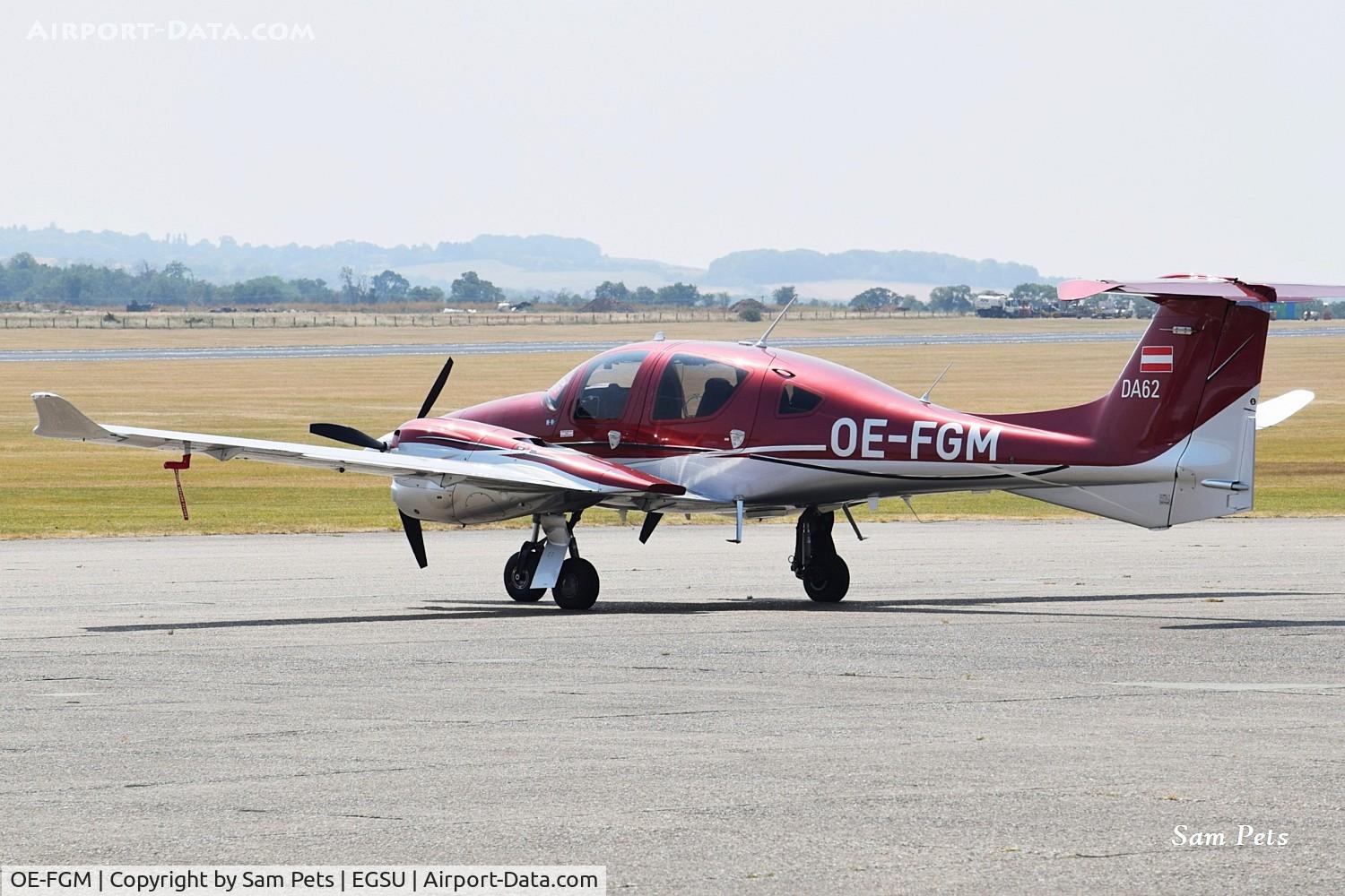 OE-FGM, 2019 Diamond DA-62, c/n 62.127, At Duxford on 17-07-2026.