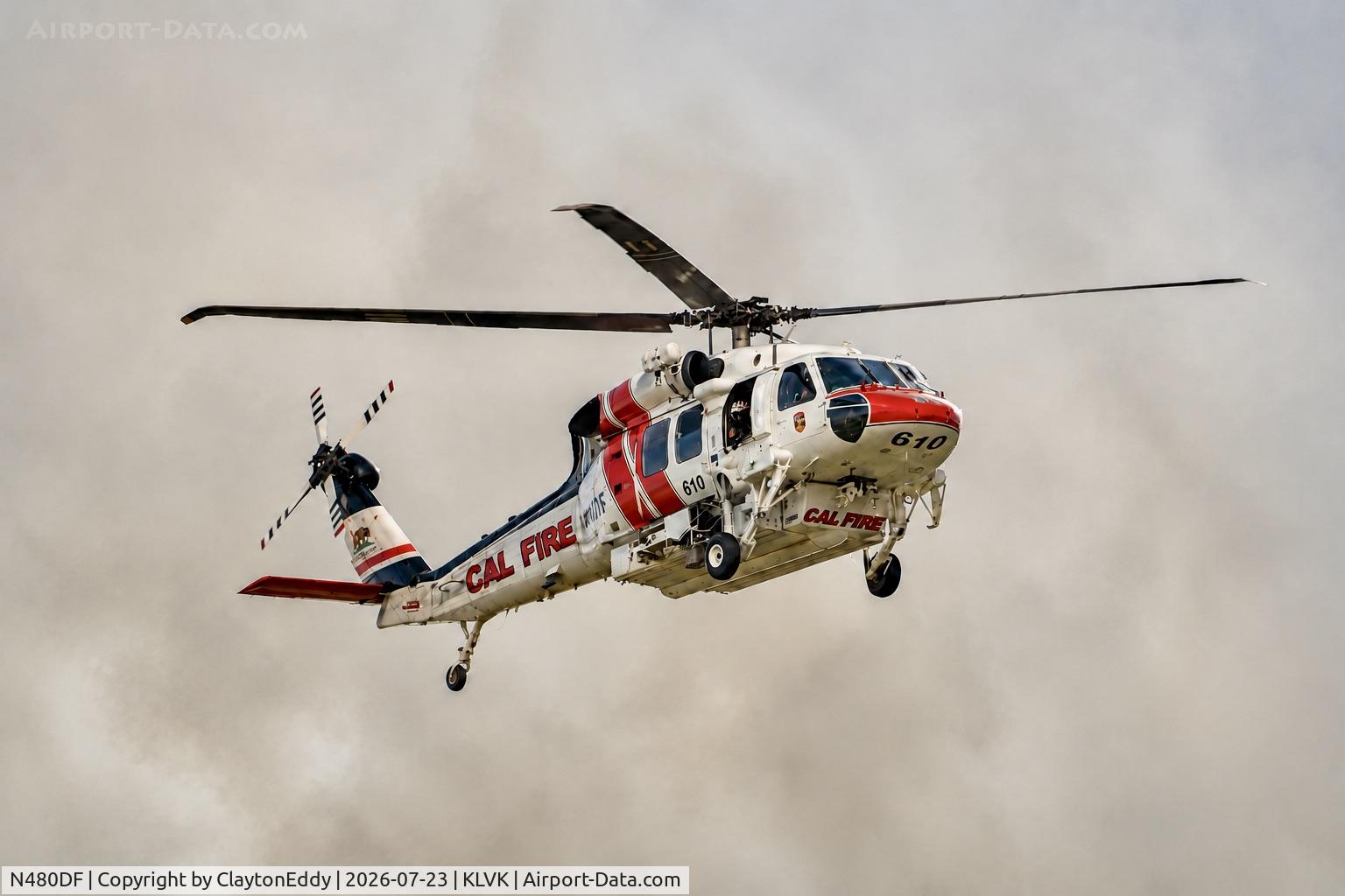 N480DF, 2019 Sikorsky (Lockheed Martin) S70i Firehawk, c/n 704081, Pleasanton Little Fire in California 2026