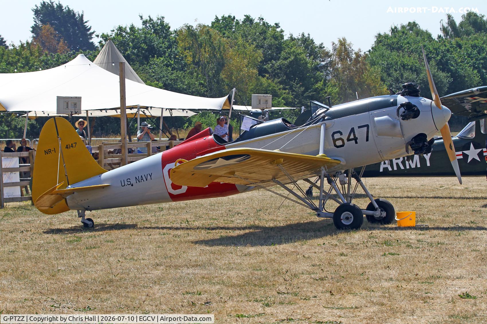 G-PTZZ, 1941 Ryan PT-22 Recruit (ST3KR), c/n 1676, Sleapkosh 26, day 1, 10/07/26