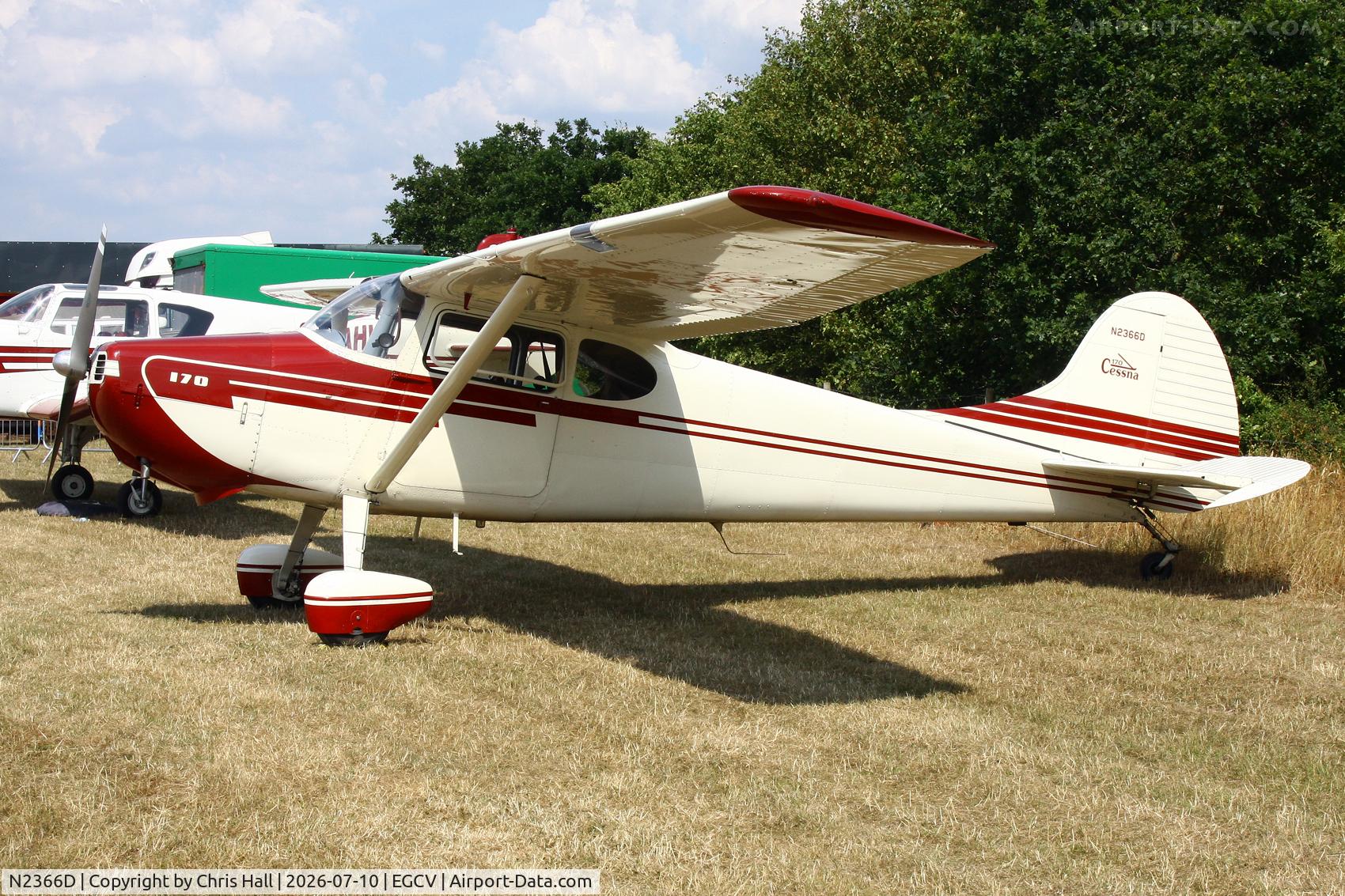 N2366D, 1952 Cessna 170B, c/n 20518, Sleapkosh 26, day 1, 10/07/26